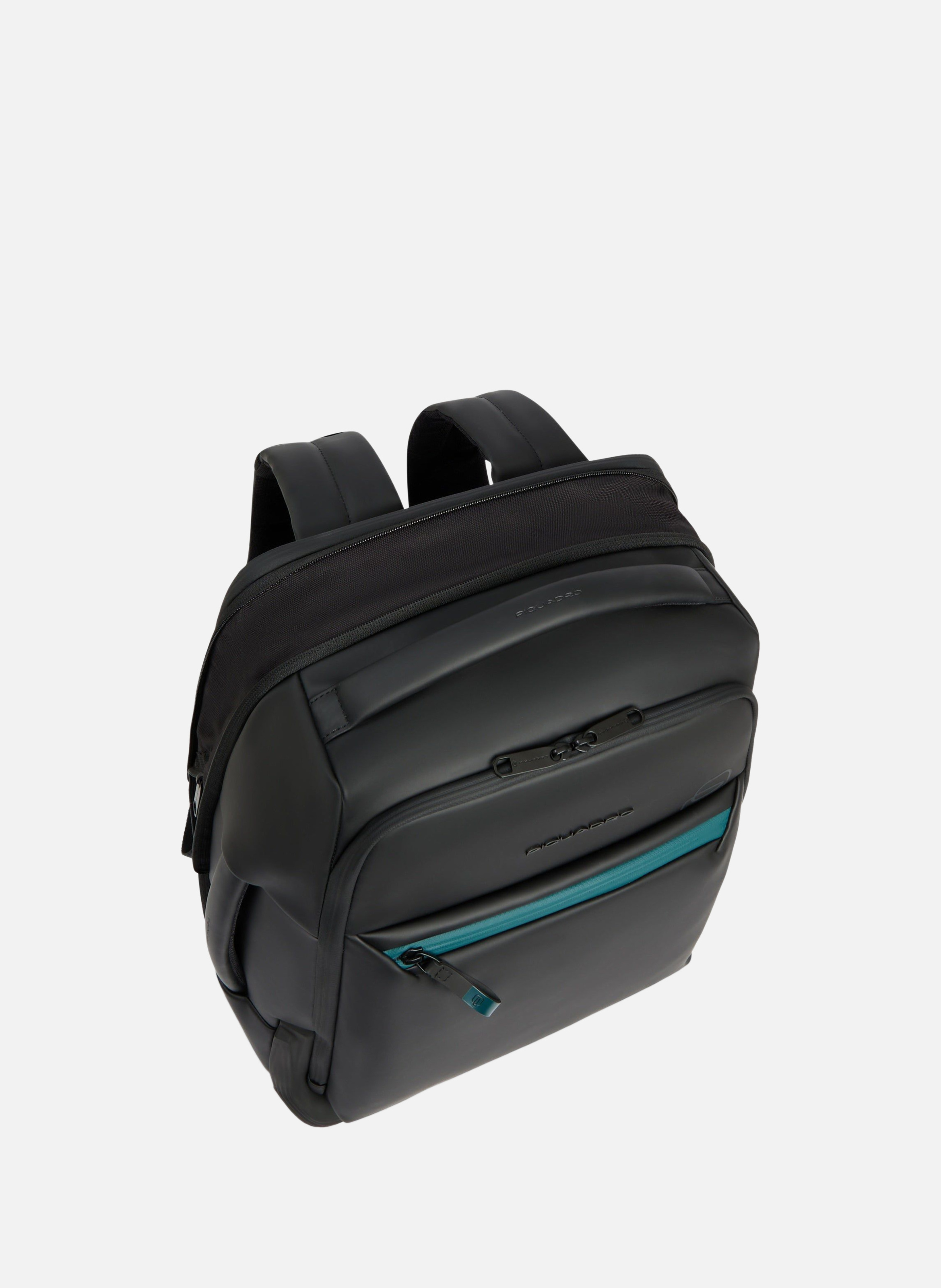Waterafstotende reisrugzak voor laptop PIQUADRO Zwart