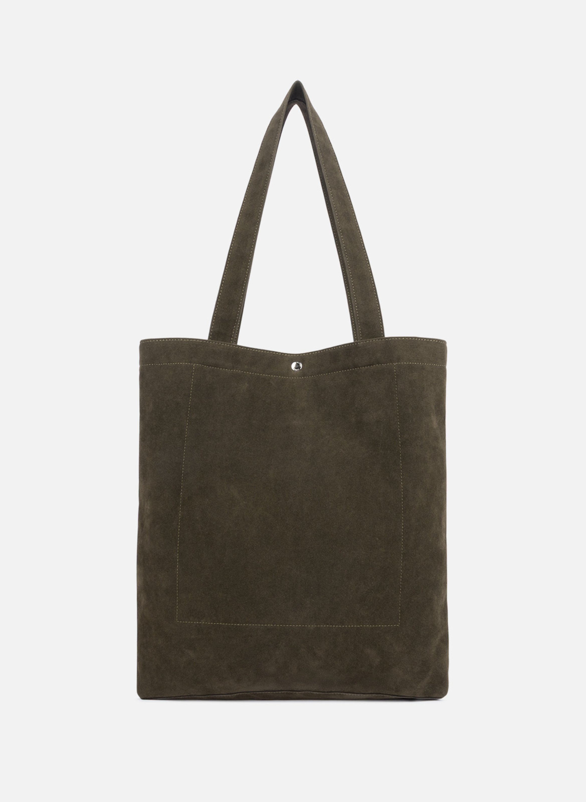 Sac cabas épaule - suédine kba LANCASTER Kaki