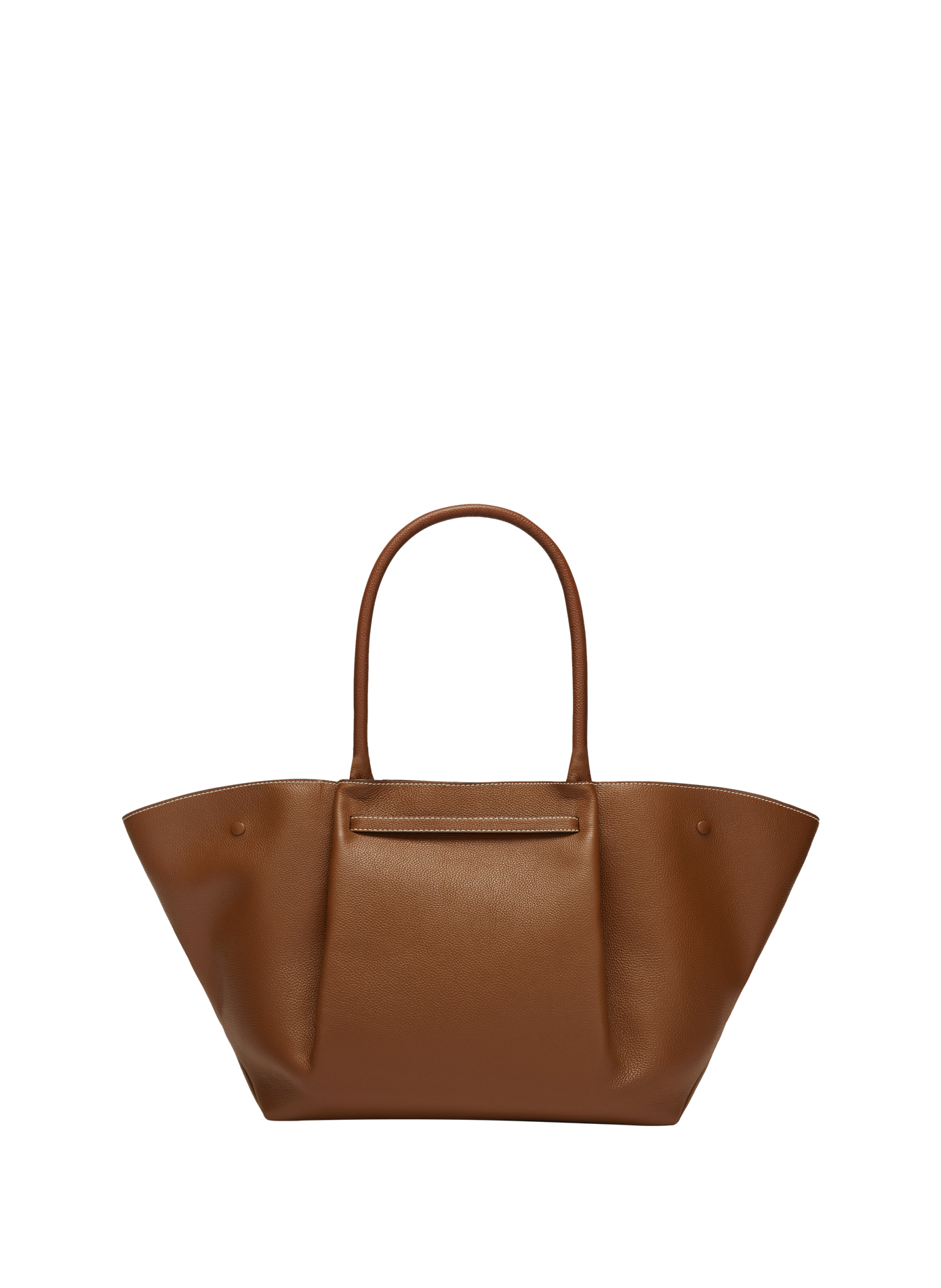 Sac à main New York en cuir DEMELLIER LONDON Marron