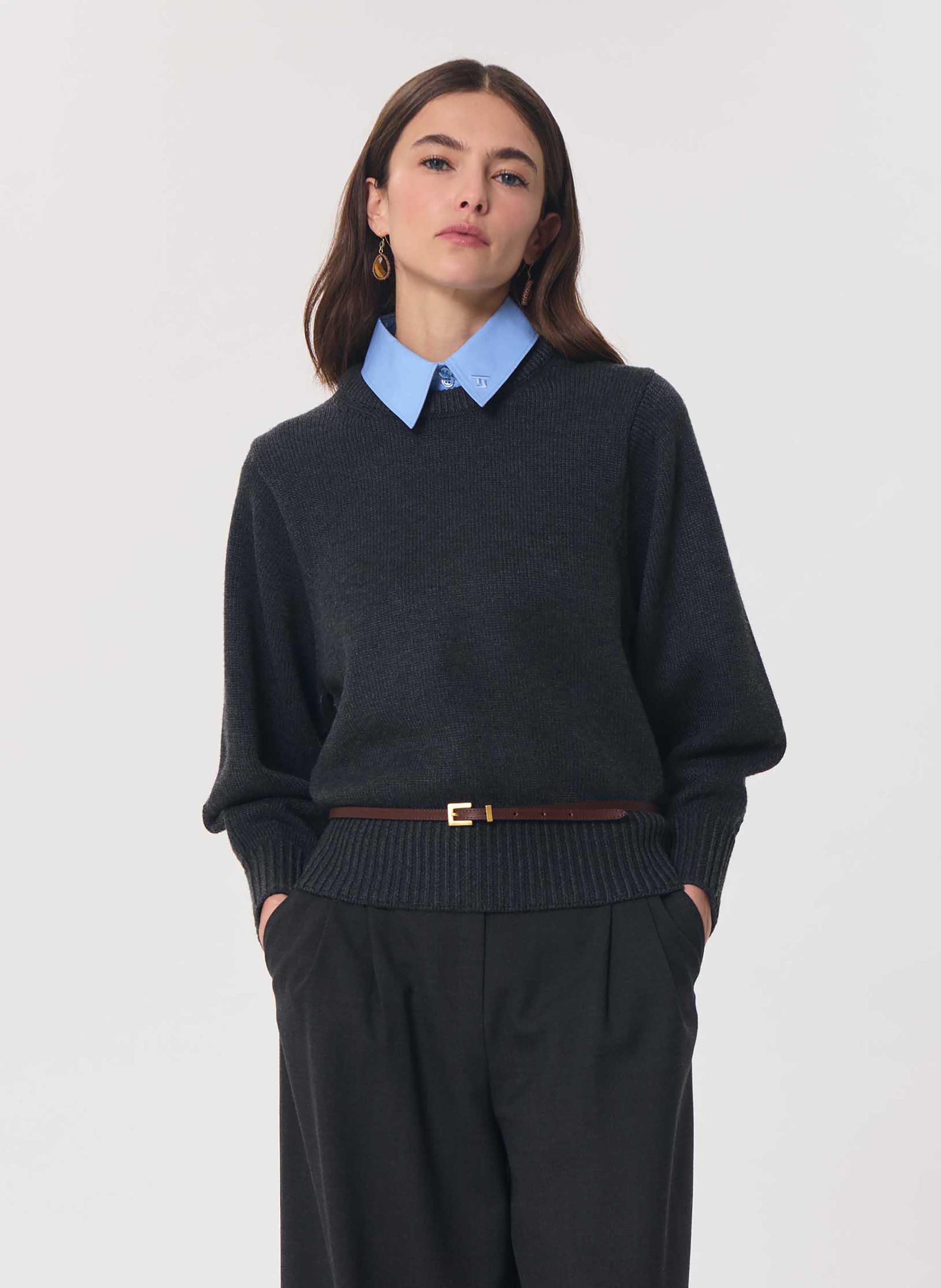 Pull pollyn TARA JARMON Gris