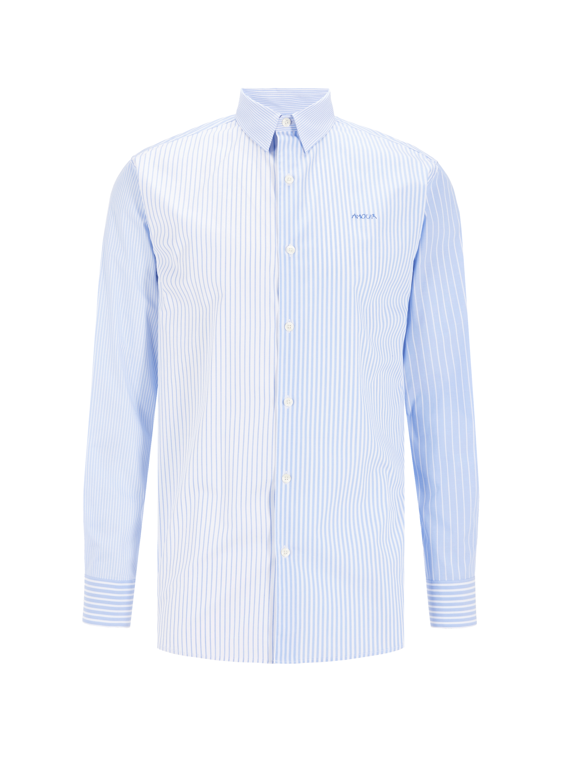 Chemise Breteuil Amour en popeline de coton