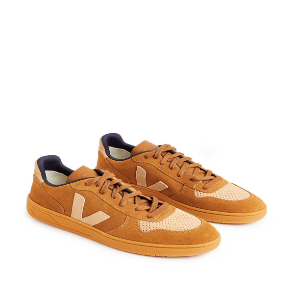 Veja V-10 Suede Trainers In Brown