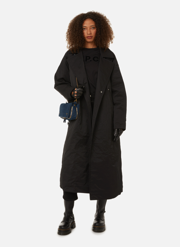 CALVIN KLEIN Oversized coat  Black
