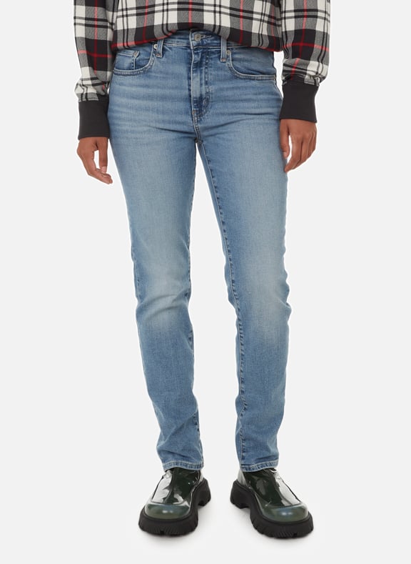 Jean slim en coton Bleu by LEVI'S LEVI'S Jean slim en coton Bleu
