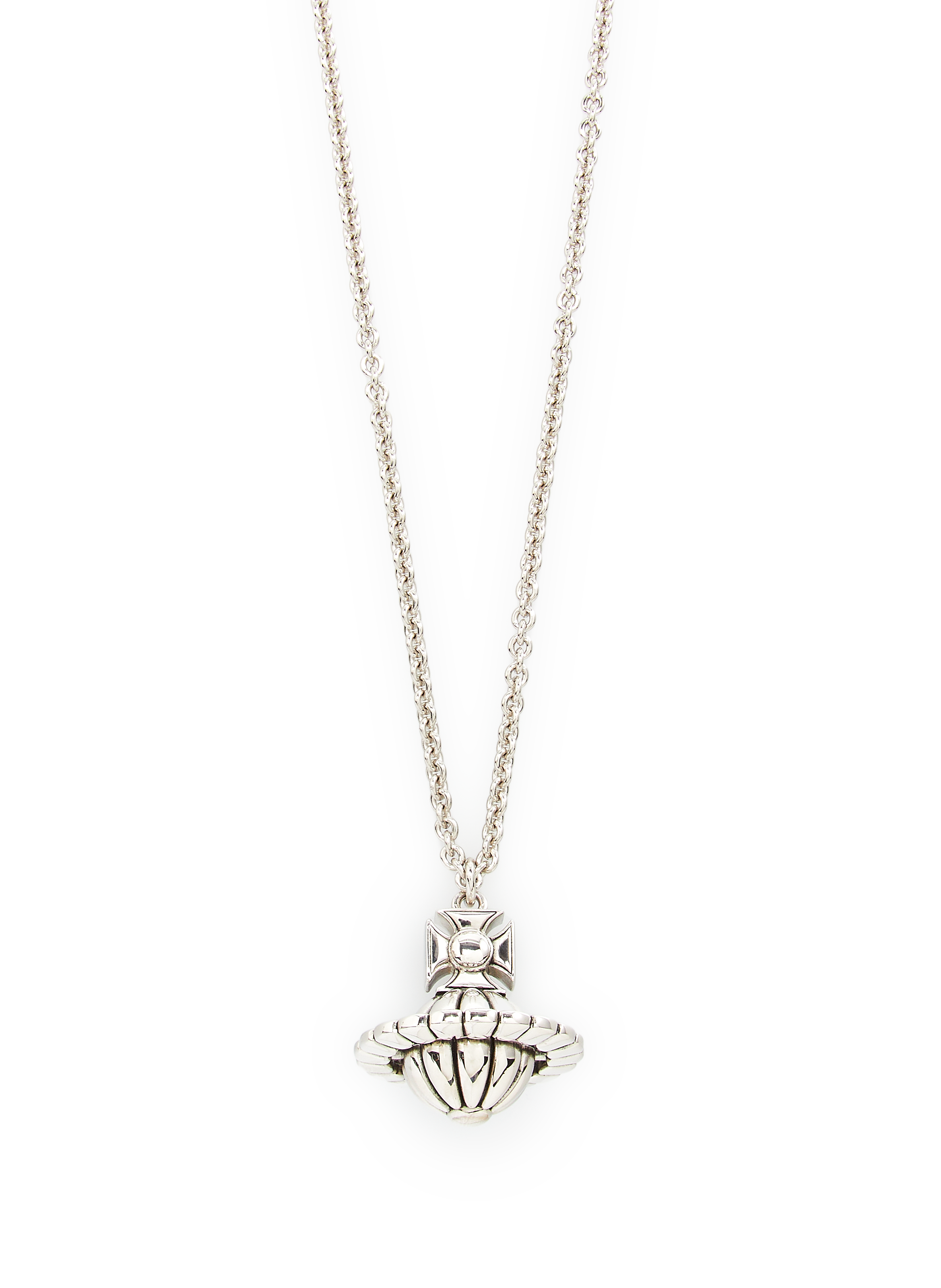 Collier en laiton VIVIENNE WESTWOOD Argent