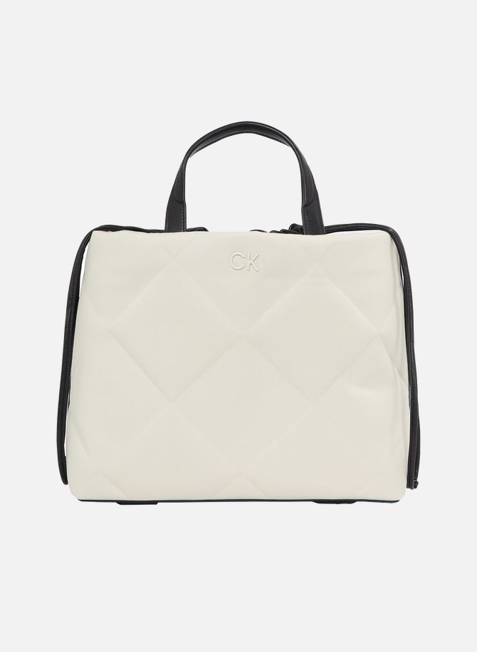 CALVIN KLEIN quilted tote bag