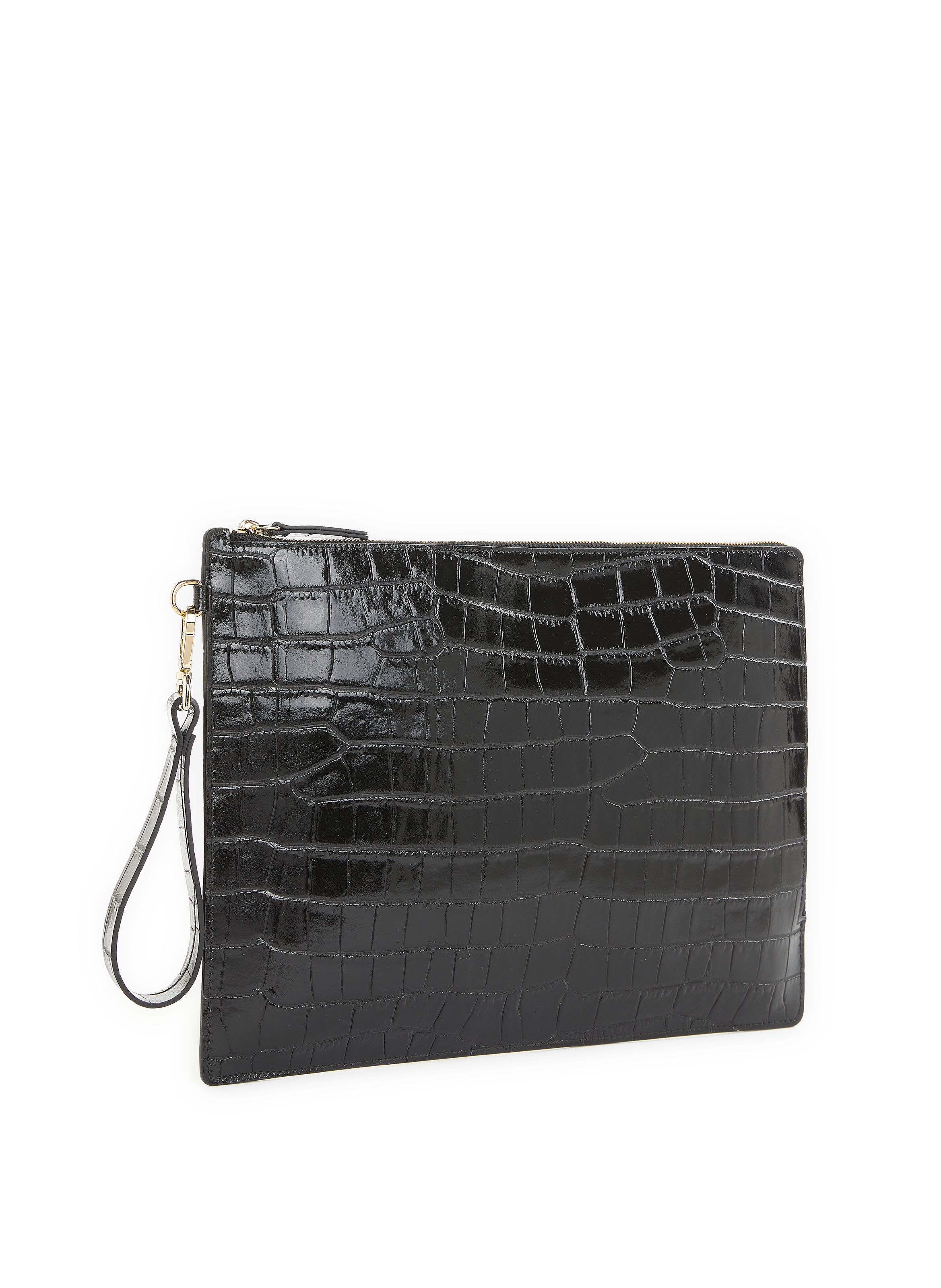 Pochette Elisa en cuir  SAISON 1865 Noir