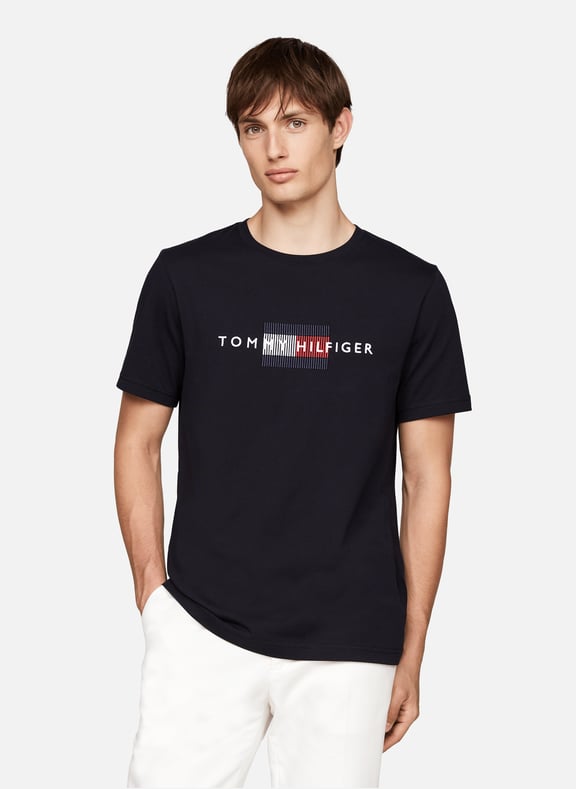 T-shirt en coton Bleu by TOMMY HILFIGER TOMMY HILFIGER T-shirt en coton Bleu