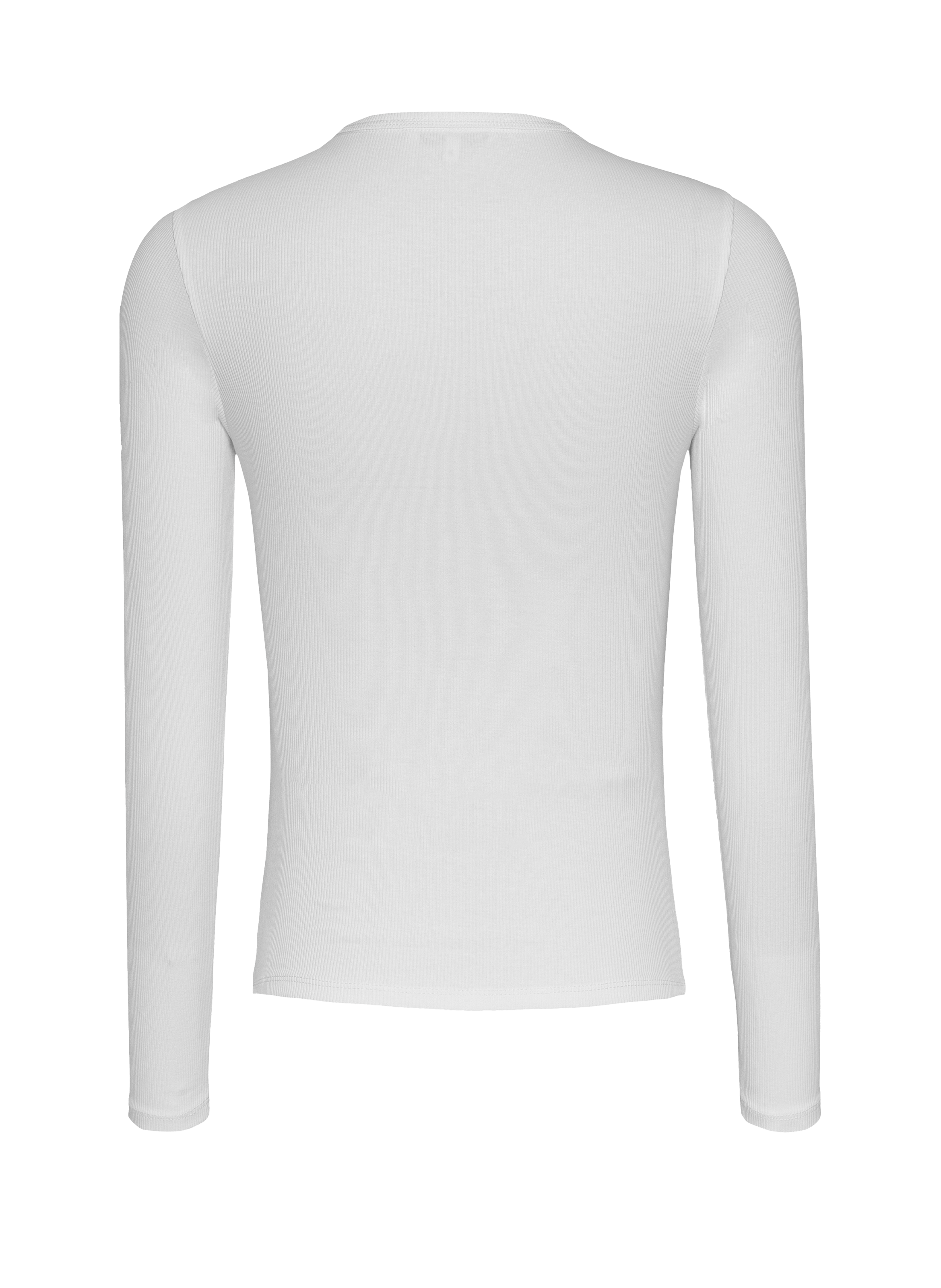 Top manches longues Blanc