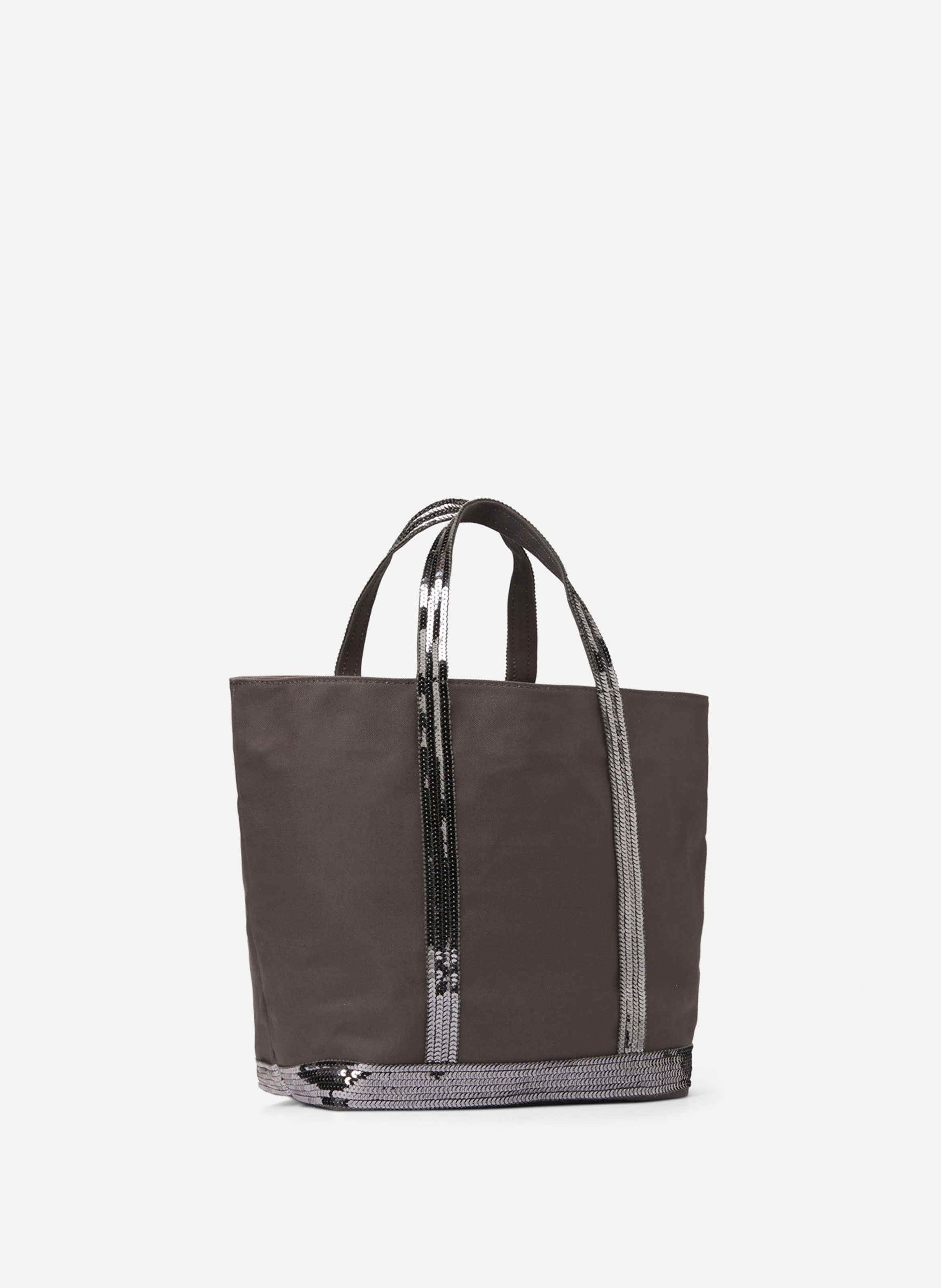 Cabas m en toile VANESSA BRUNO Gris