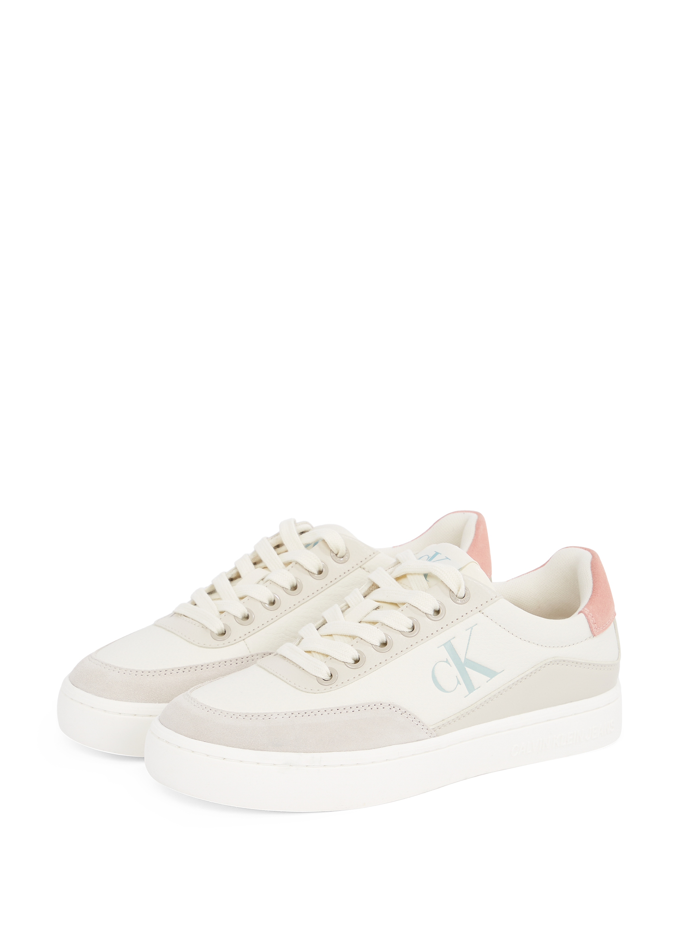 Baskets en cuir  CALVIN KLEIN Blanc