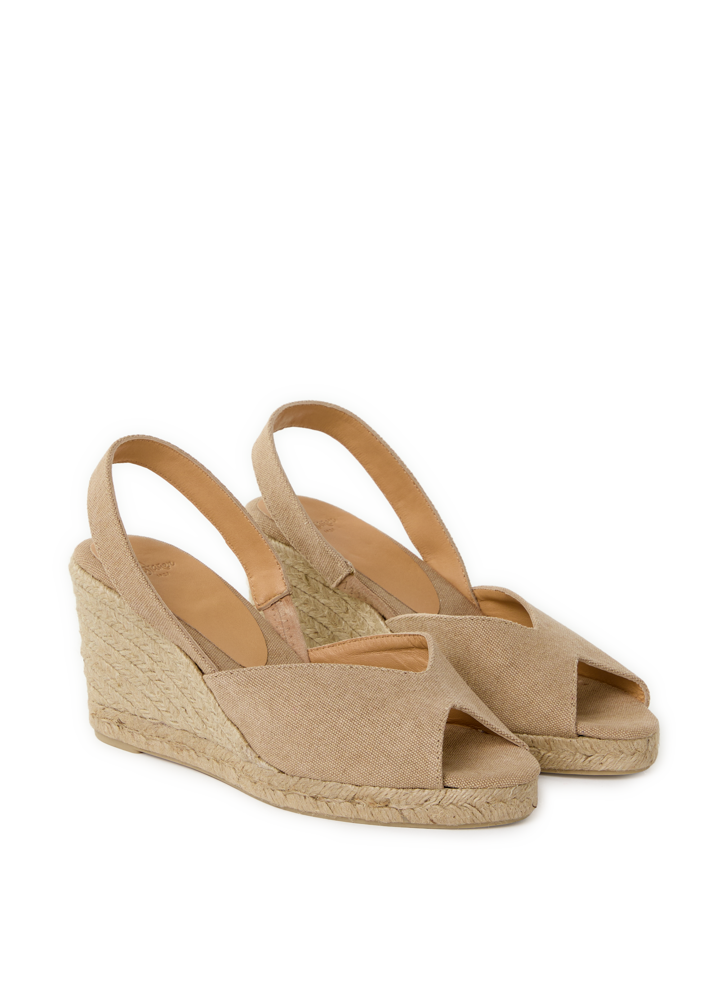 Espadrilles compensées CASTANER Beige