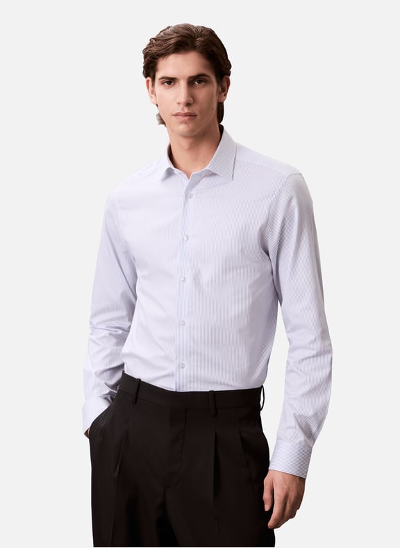 Plain shirt Blue by CALVIN KLEIN CALVIN KLEIN Plain shirt Blue