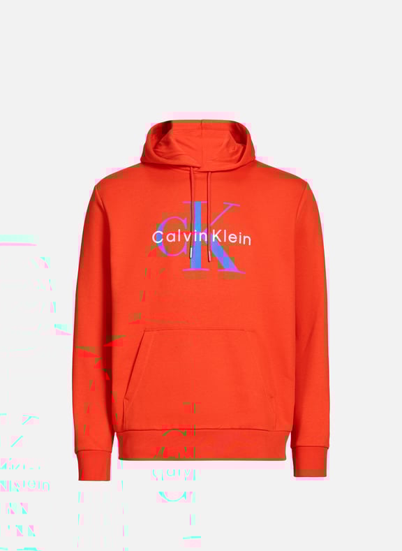 Hoodie à logo Rouge by CALVIN KLEIN CALVIN KLEIN Hoodie à logo Rouge