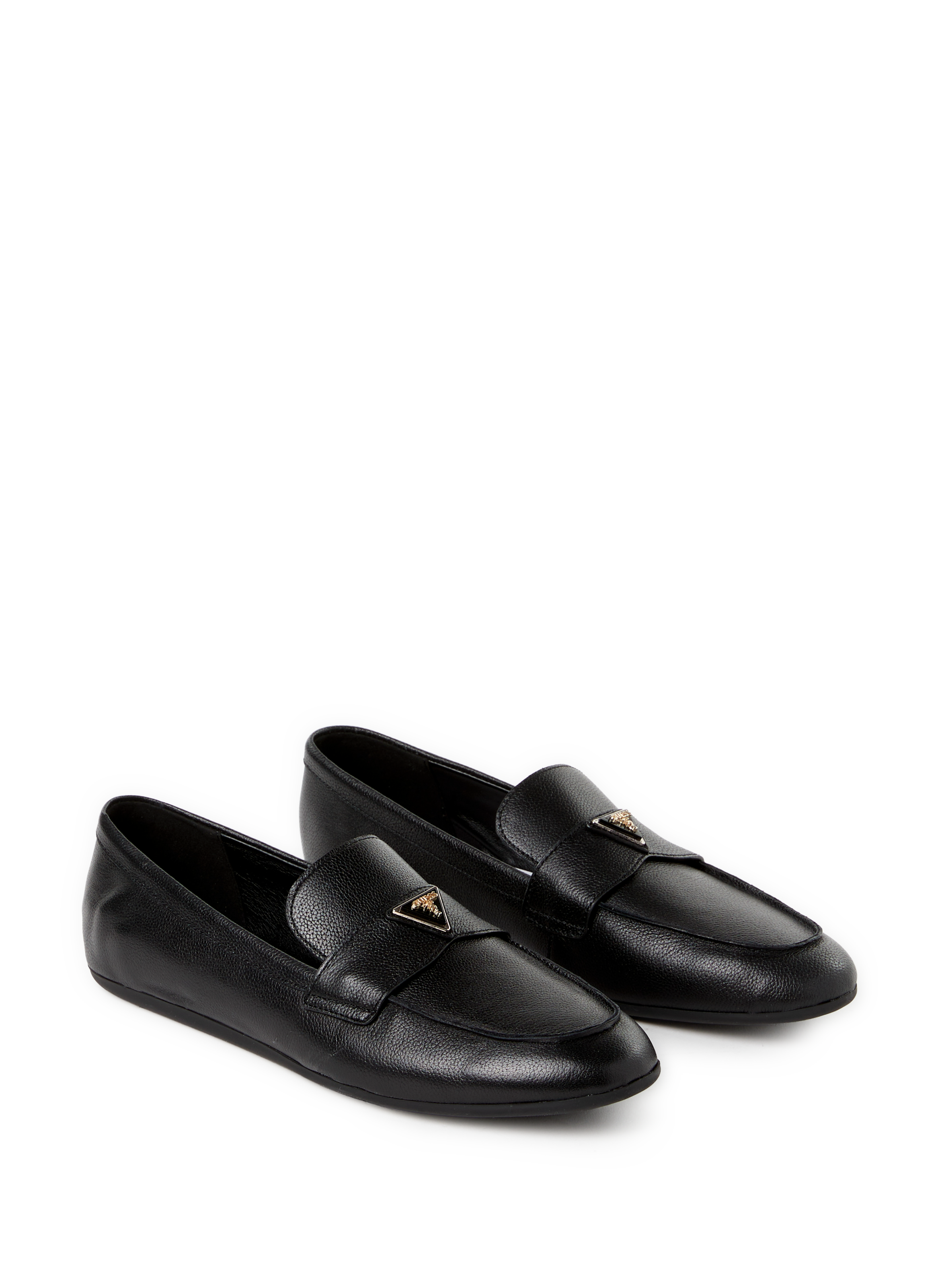 Mocassins en cuir GUESS Noir
