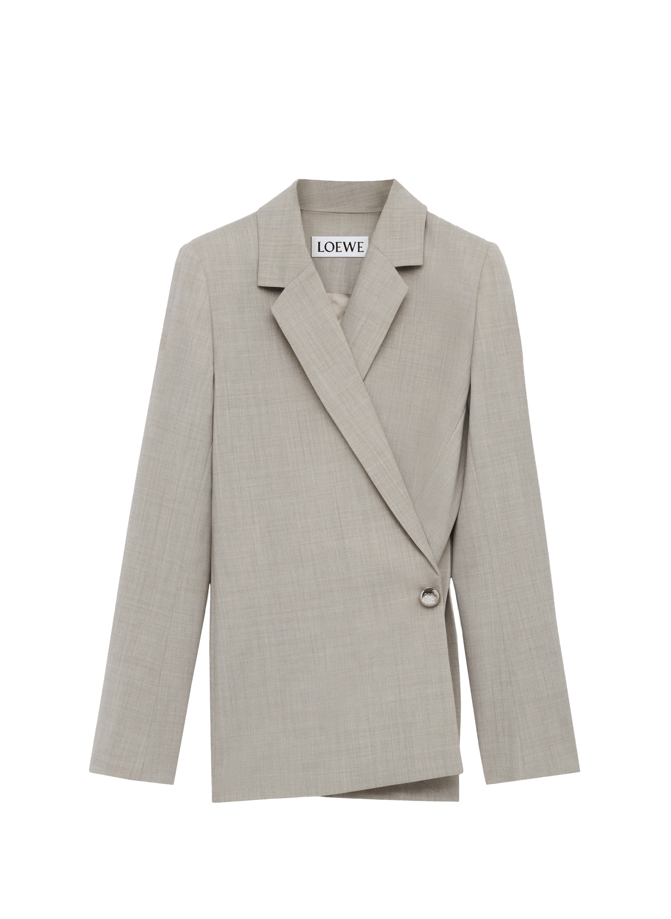 Twisted wool jacket LOEWE Beige