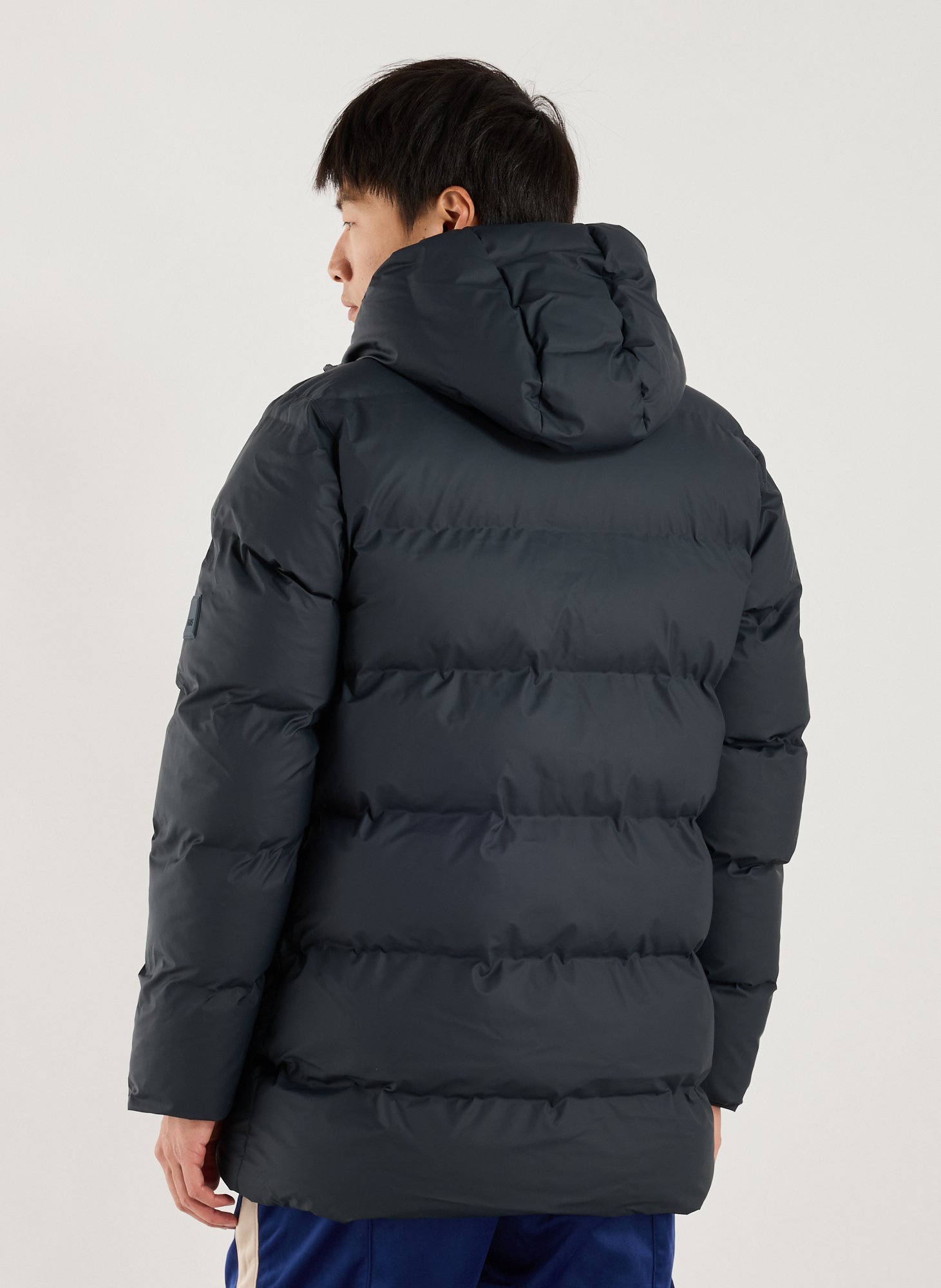 Doudoune matelassée à capuche RAINS Bleu