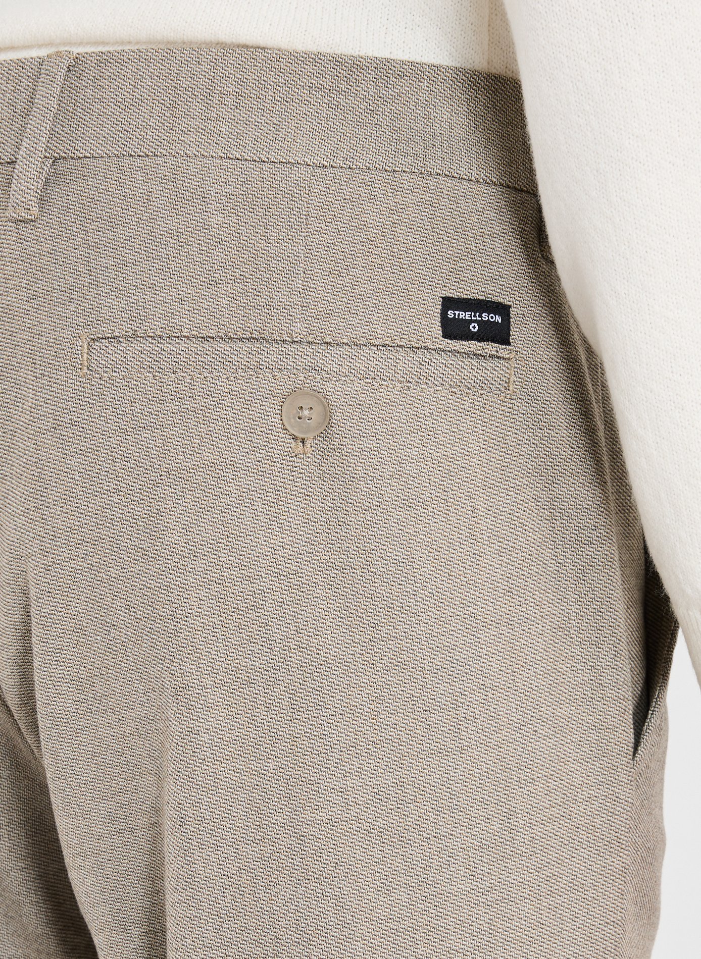 Night blue trousers - The Air Uniform STRELLSON Beige