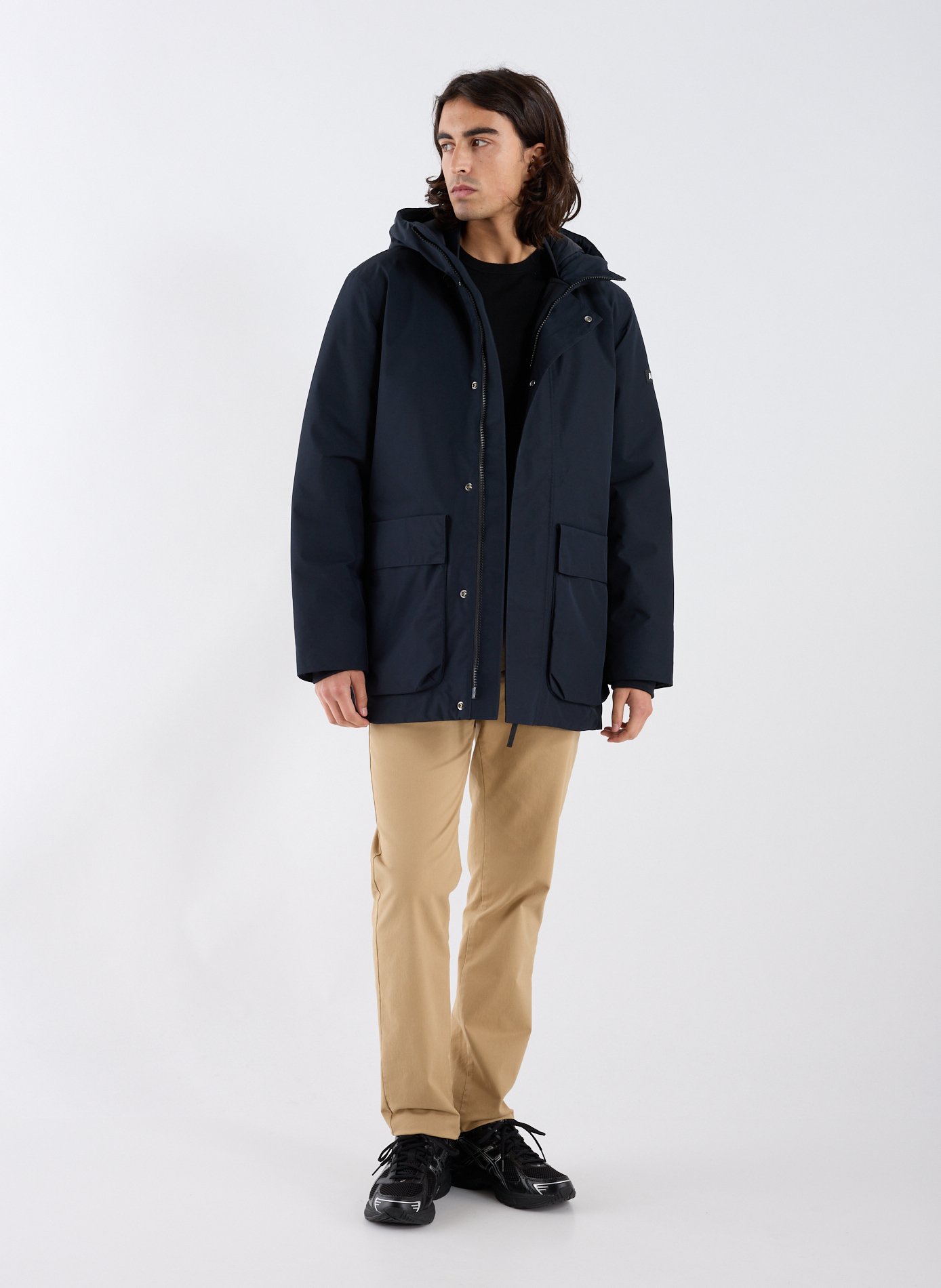 Parka à capuche  AIGLE Noir