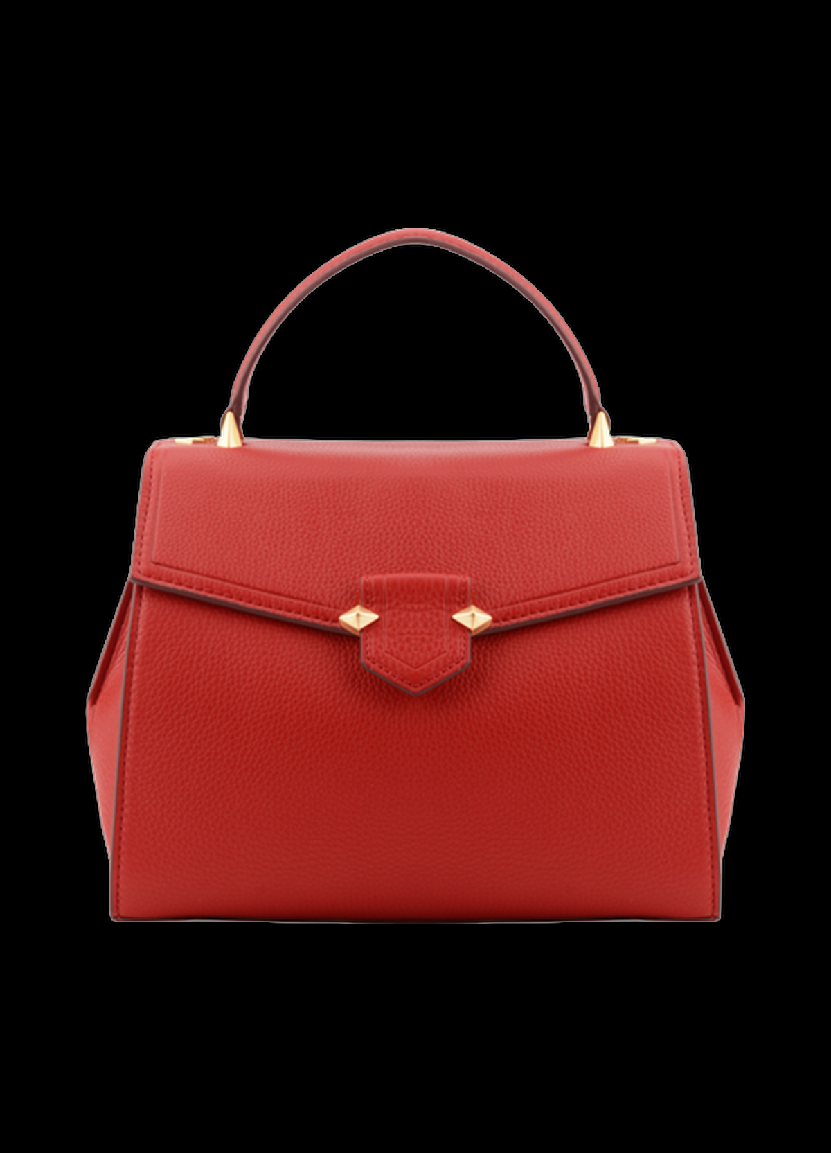 Sèvres | sac porté main mm POURCHET Rouge