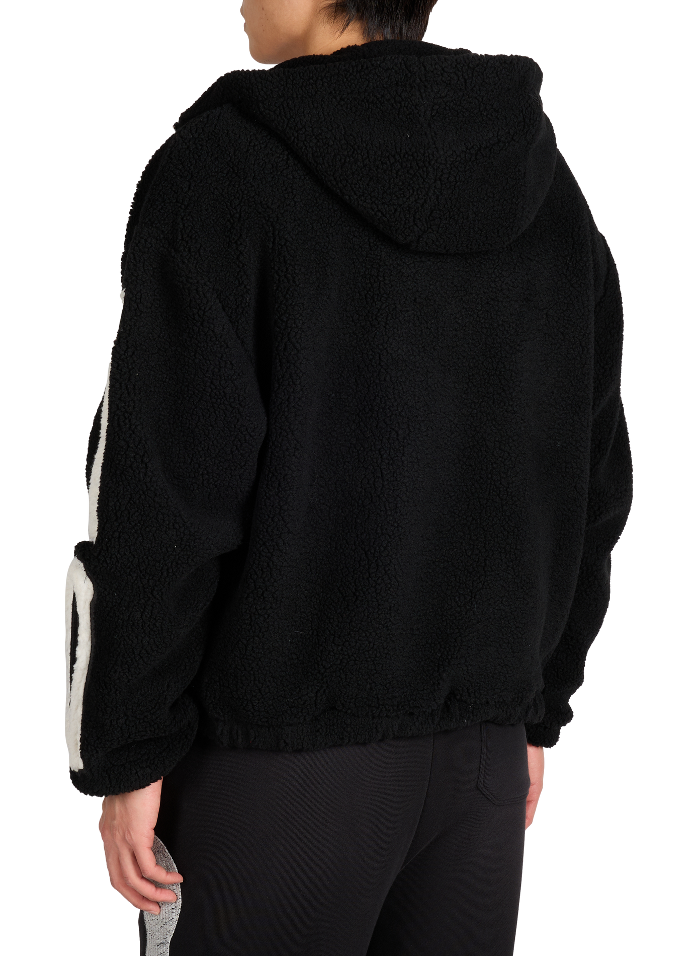 Zip-up Hoodie in Fleece AMIRI Black