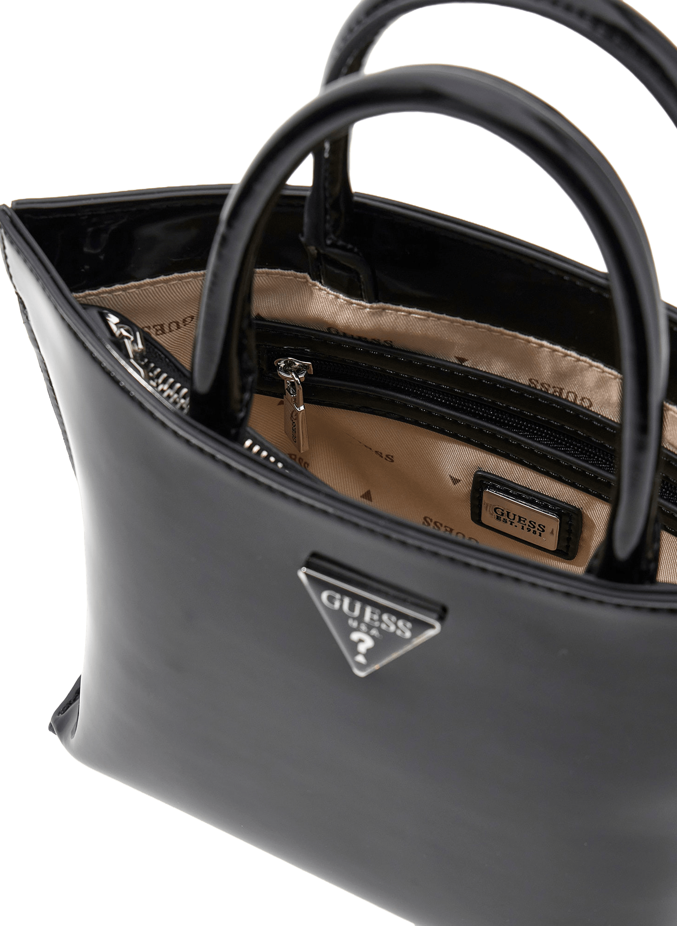 Mini sac à main Arnela GUESS Noir