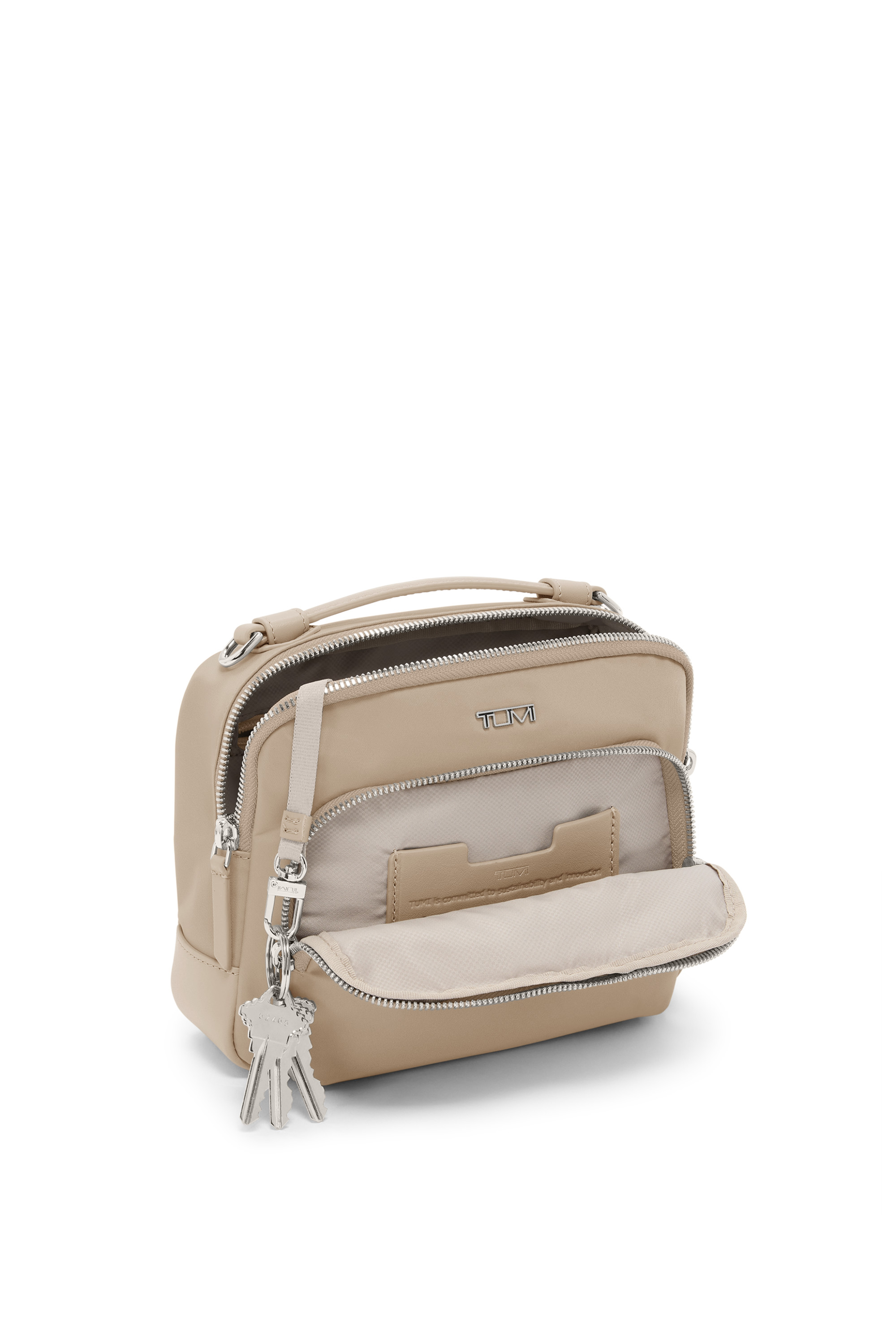 Voyageur cross-over bag taille s TUMI Beige