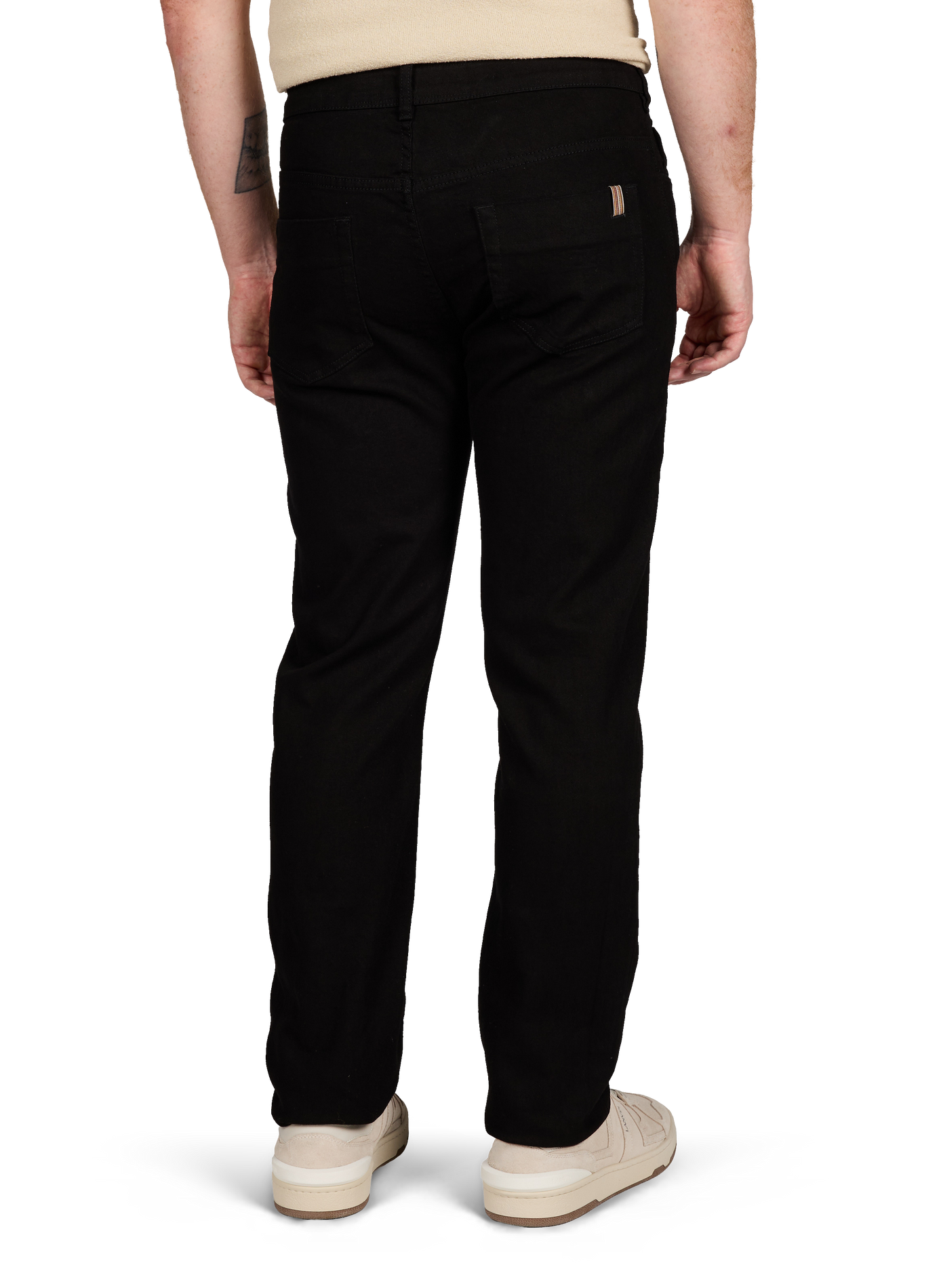Cotton slim-fit jeans NOTIFY Black