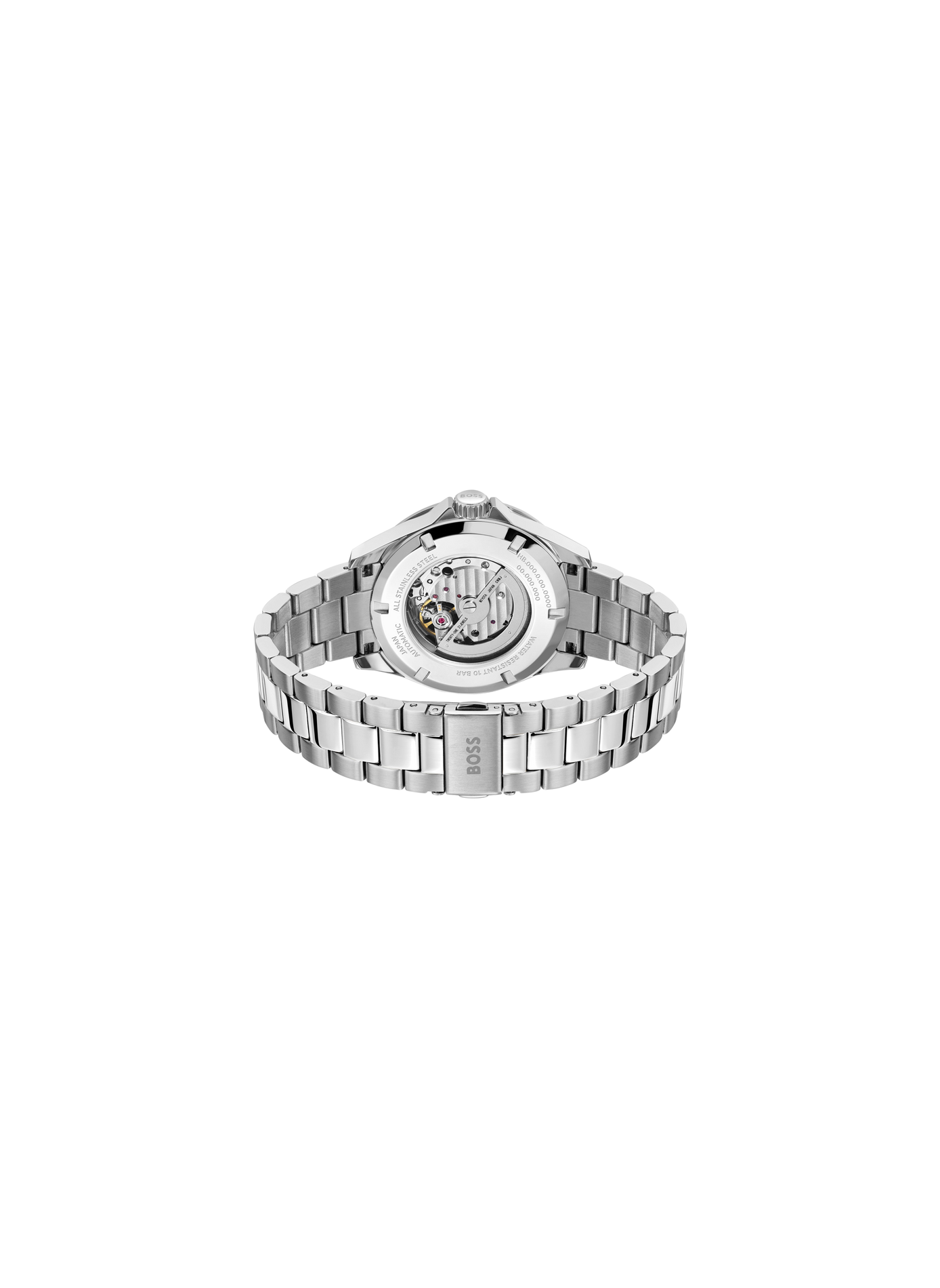 Montre automatique Troper en acier inoxydable BOSS MONTRES Vert