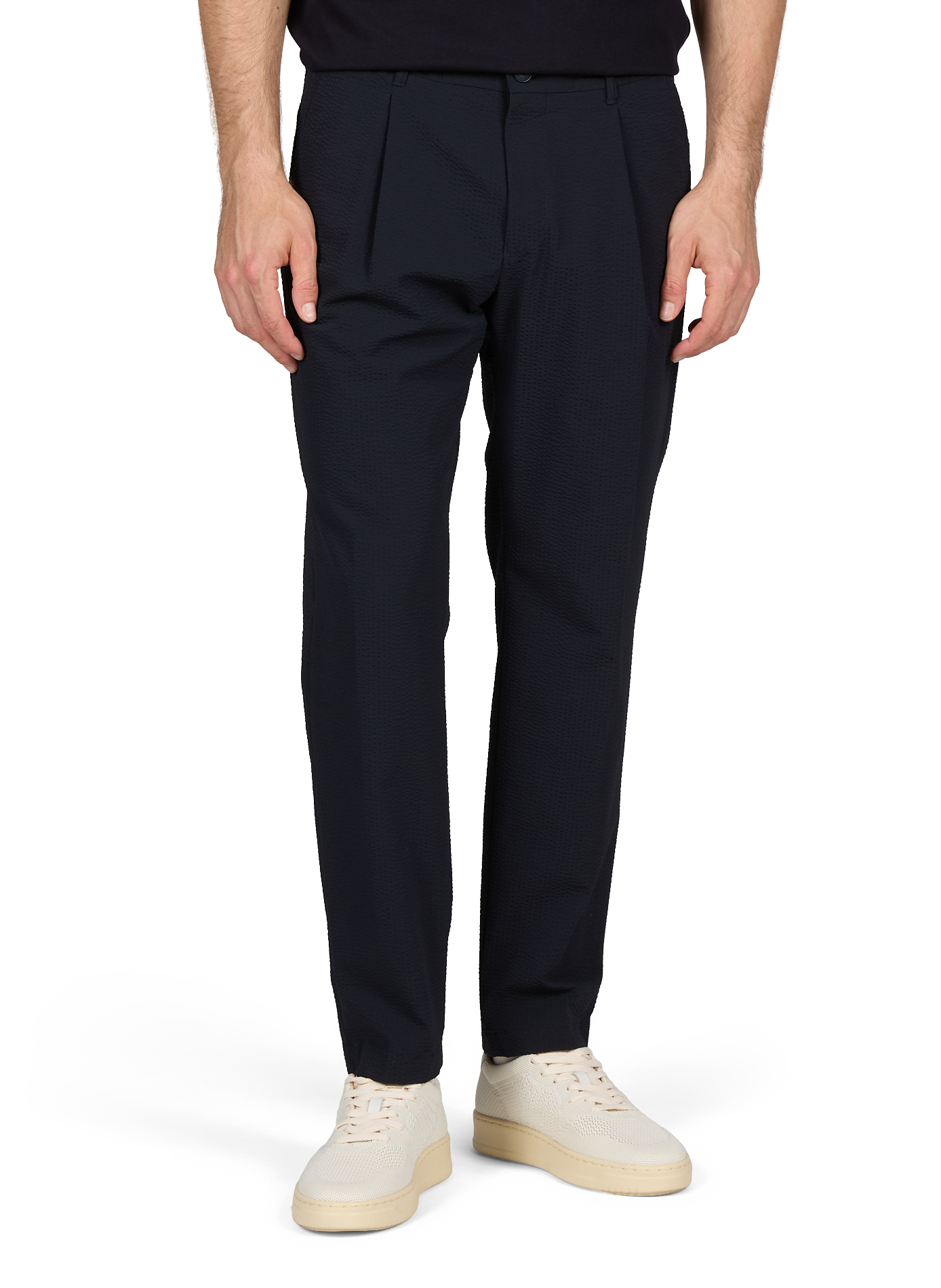Textured Pants STRELLSON Blue
