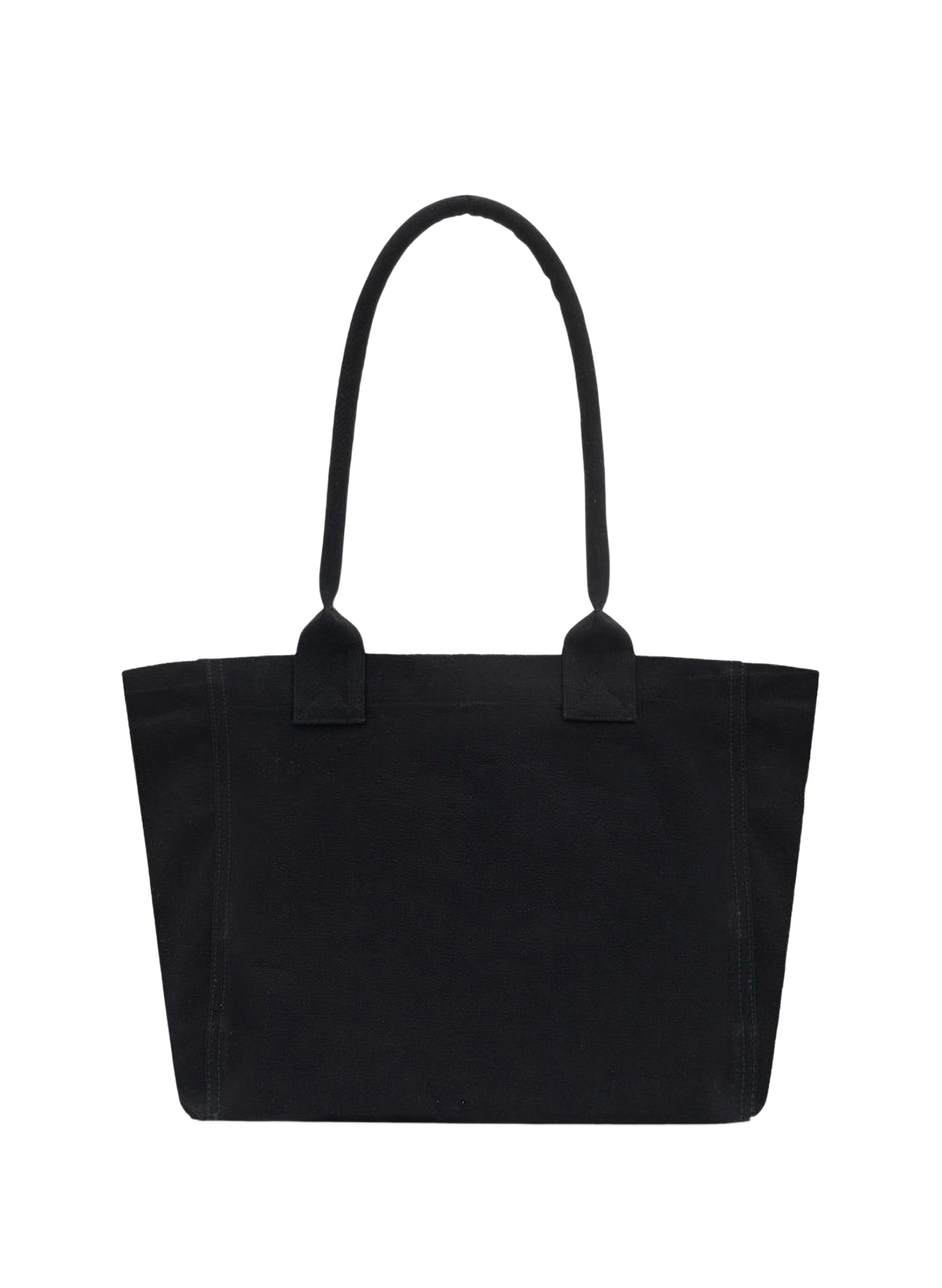 Yenky Zipped logo cotton tote bag ISABEL MARANT Black