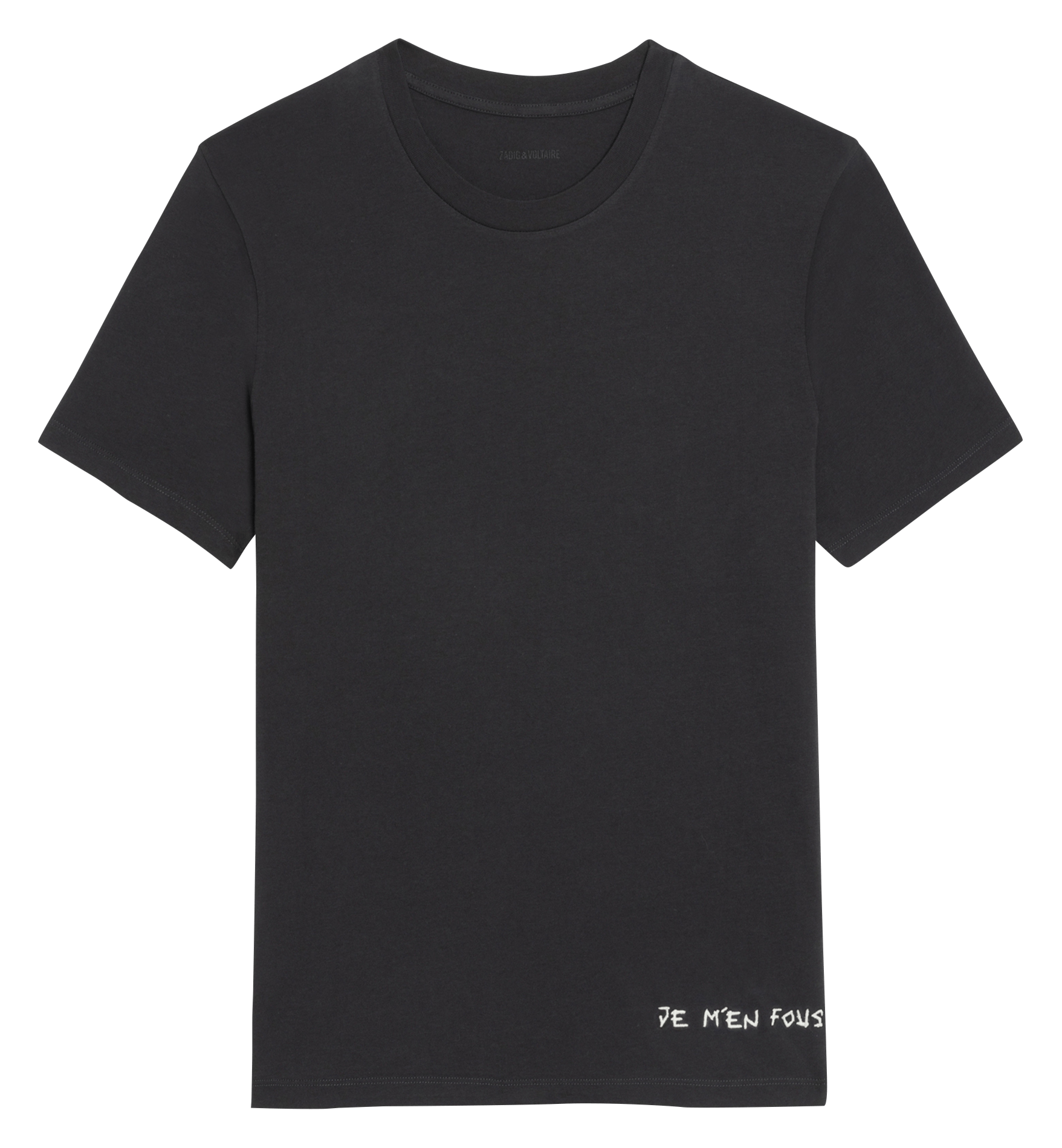 Tee-shirt imprimé en coto bio tommy ZADIG&VOLTAIRE Grijs