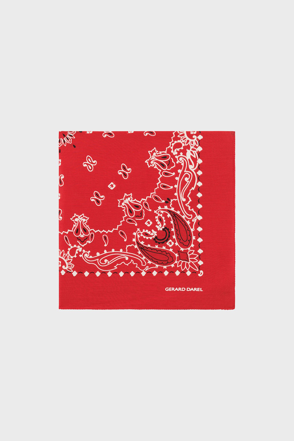 Bandana en coton - omaya GERARD DAREL Rouge