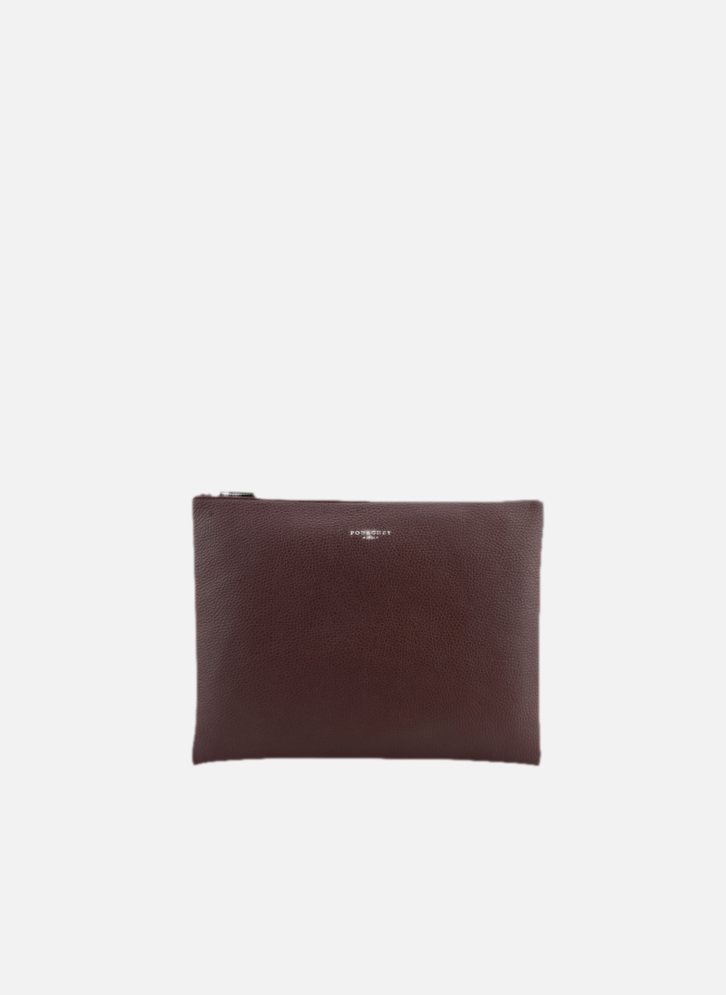 Corso | pochette gm en cuir de vachette POURCHET Rouge
