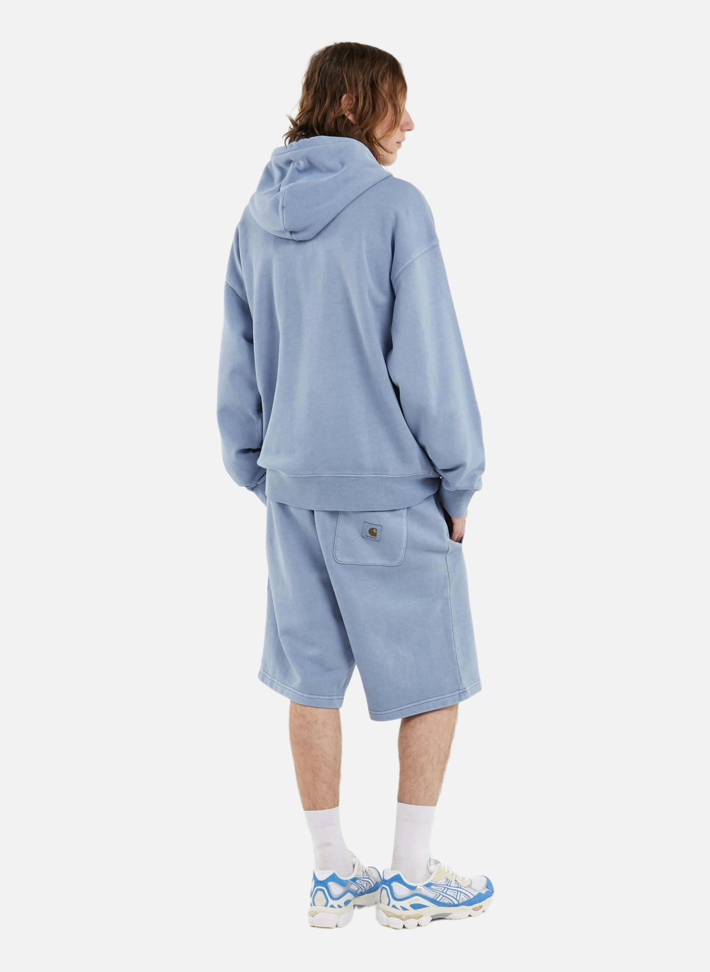 Hoodie zippé hooded nelson CARHARTT WIP Bleu