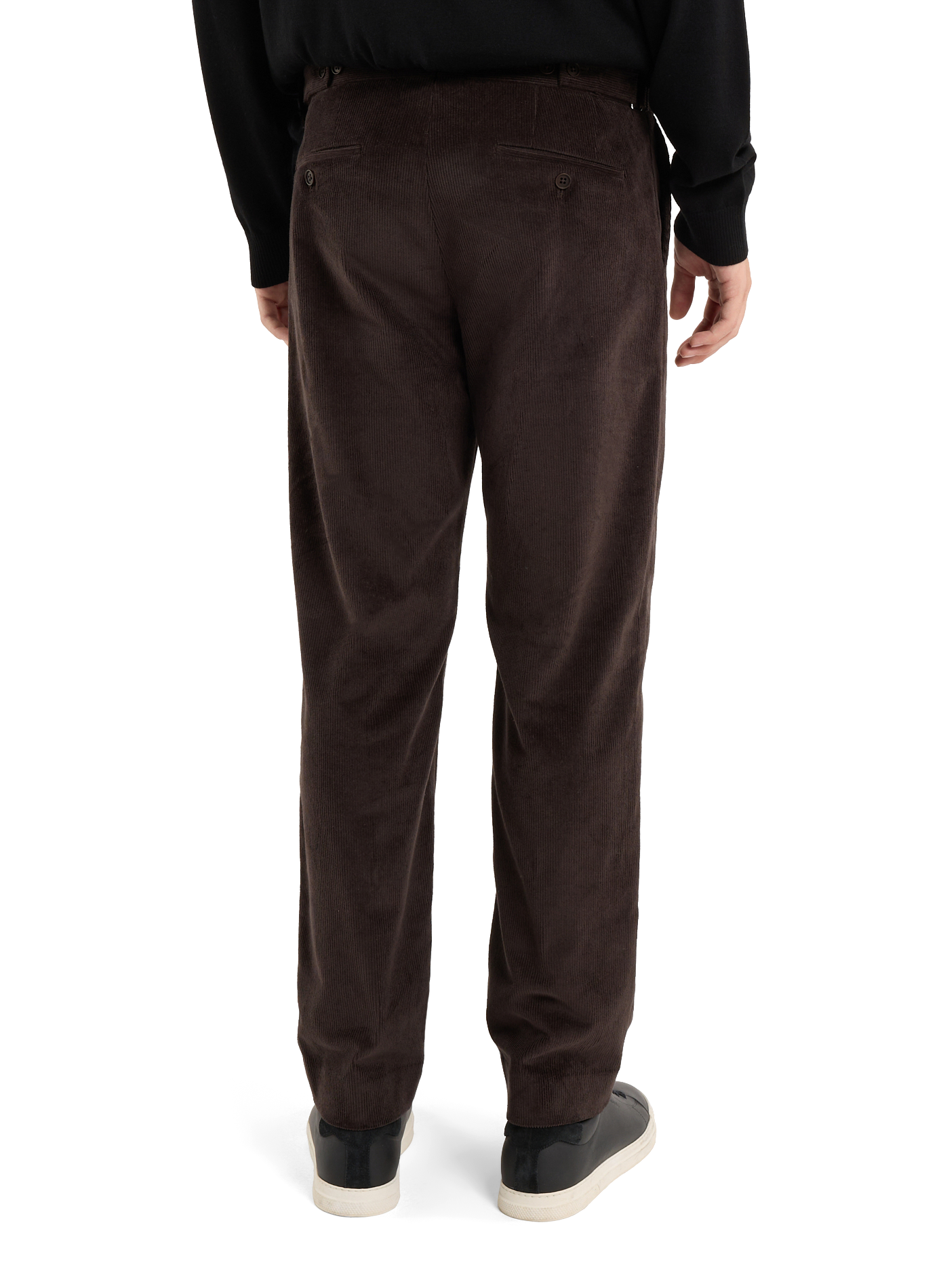 Pantalon Ilene en velours côtelé de coton SAISON 1865 Bleu