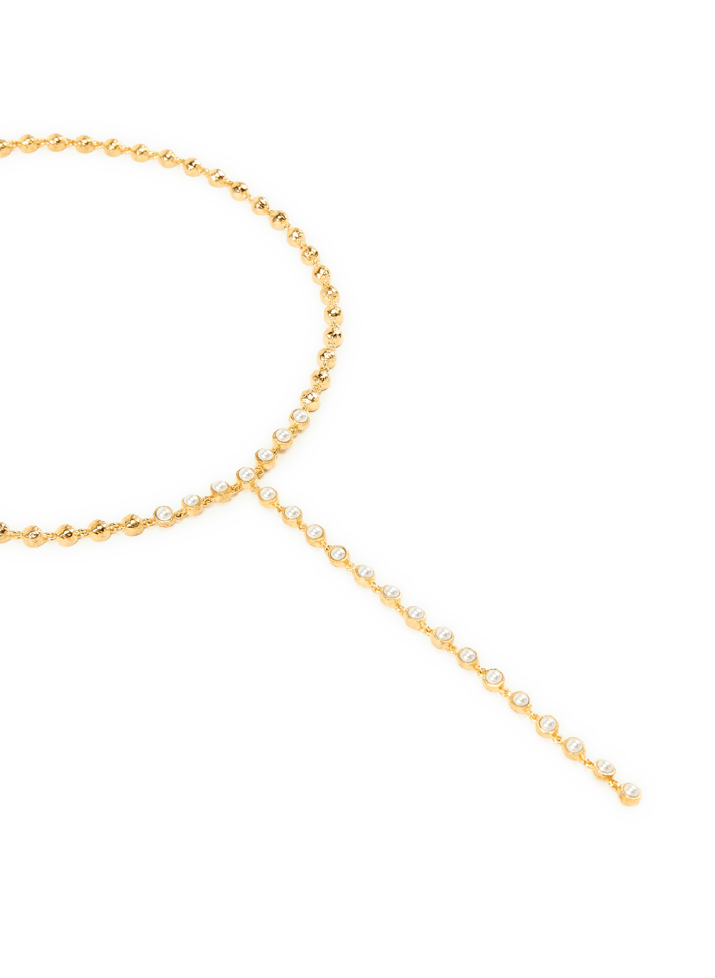 Pearl choker necklace JOANNA LAURA CONSTANTINE Golden