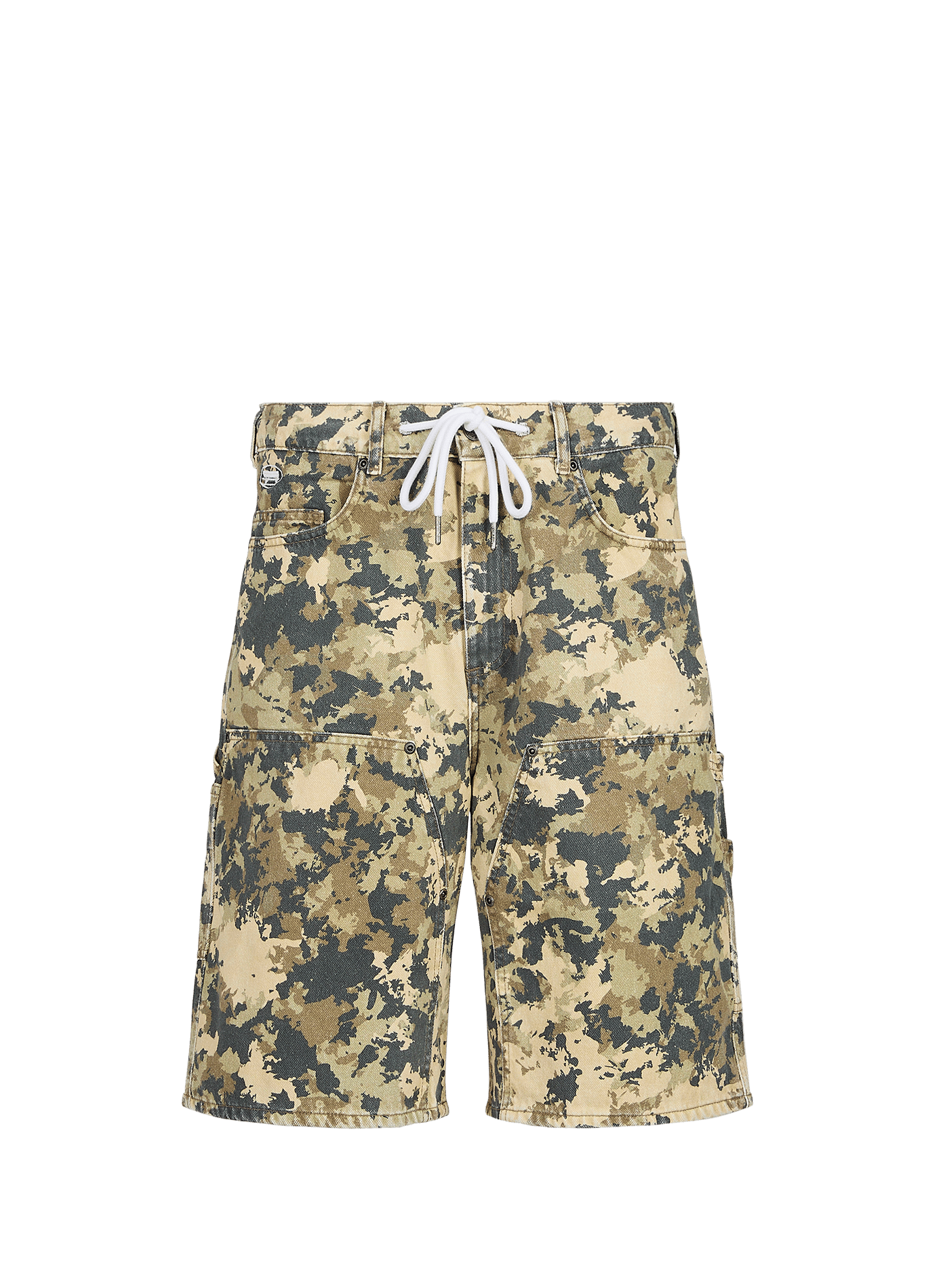 Straight military cotton carpenter pants JACKER. Green
