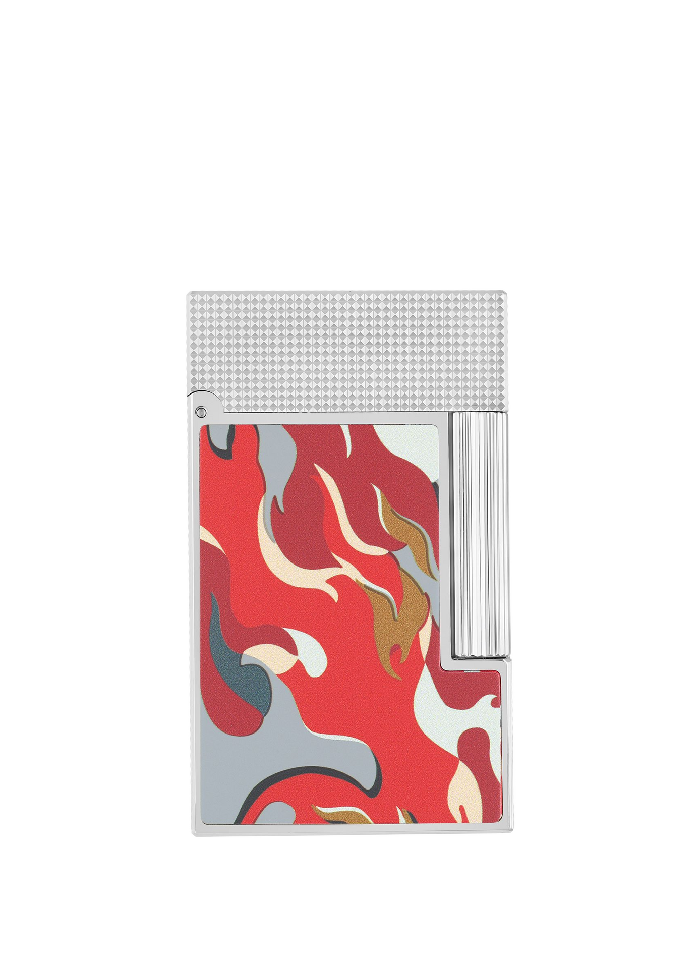 Guilloché Lighter Line 2 Camo S.T. DUPONT Red