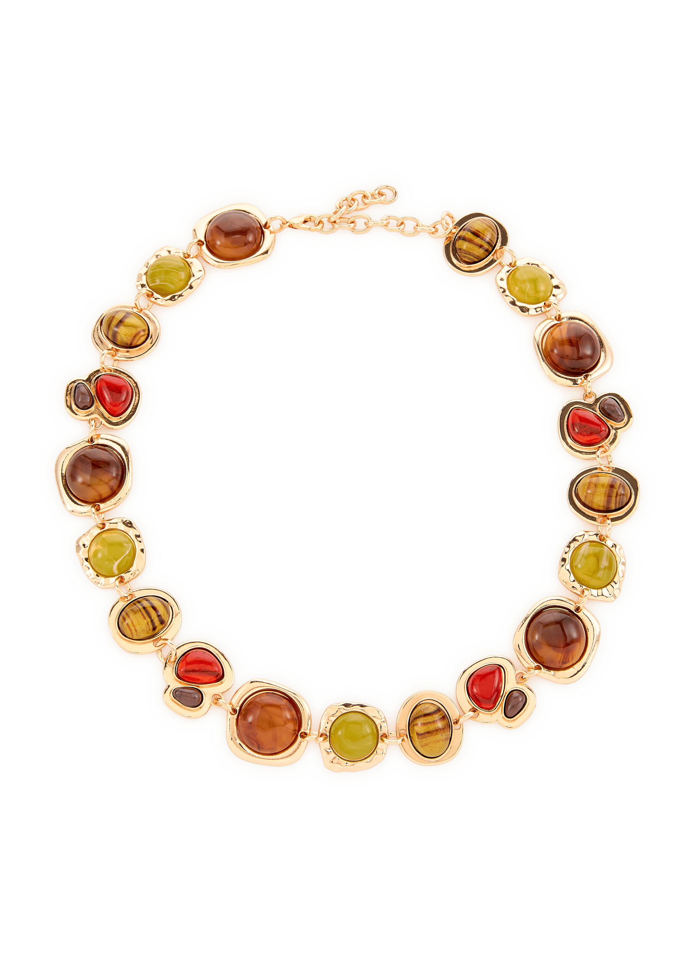 Collier en laiton AU PRINTEMPS PARIS Multicolore