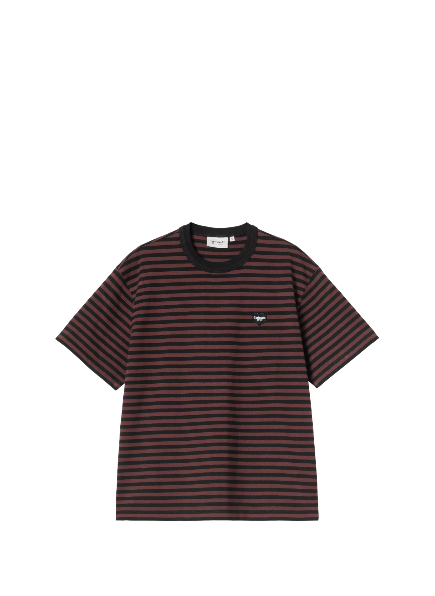 Straight fit striped cotton Essy t-shirt CARHARTT WIP Multicolour
