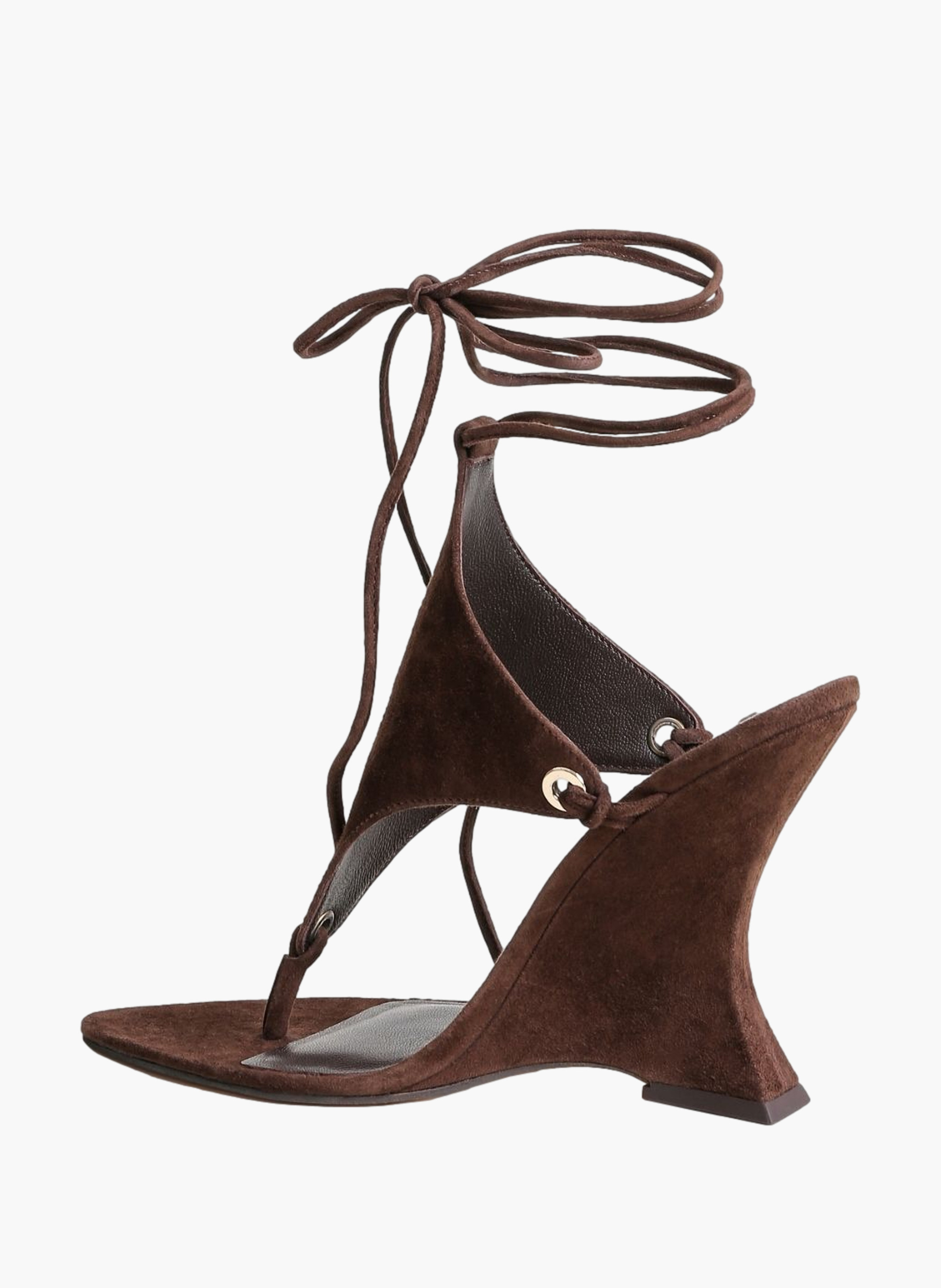 Rampage-High-Heels aus Wildleder NAKED WOLFE Braun