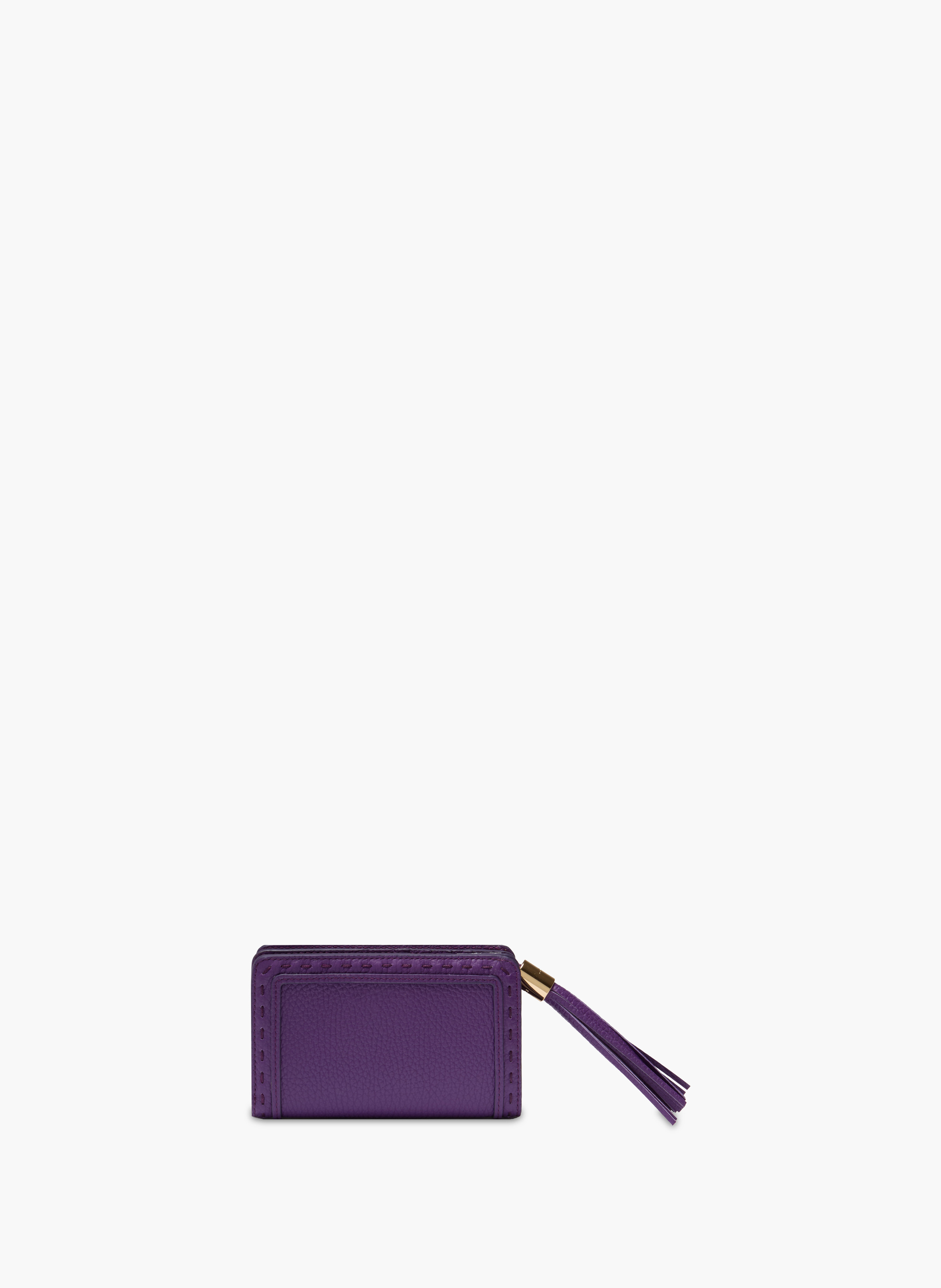 Portefeuille rectangulaire zippé premier flirt de lancel en cuir LANCEL Violet
