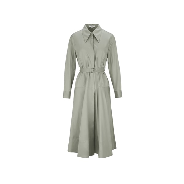 Robe empiècements V en coton