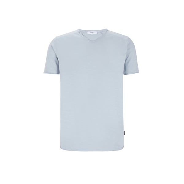 T-shirt uni en coton
