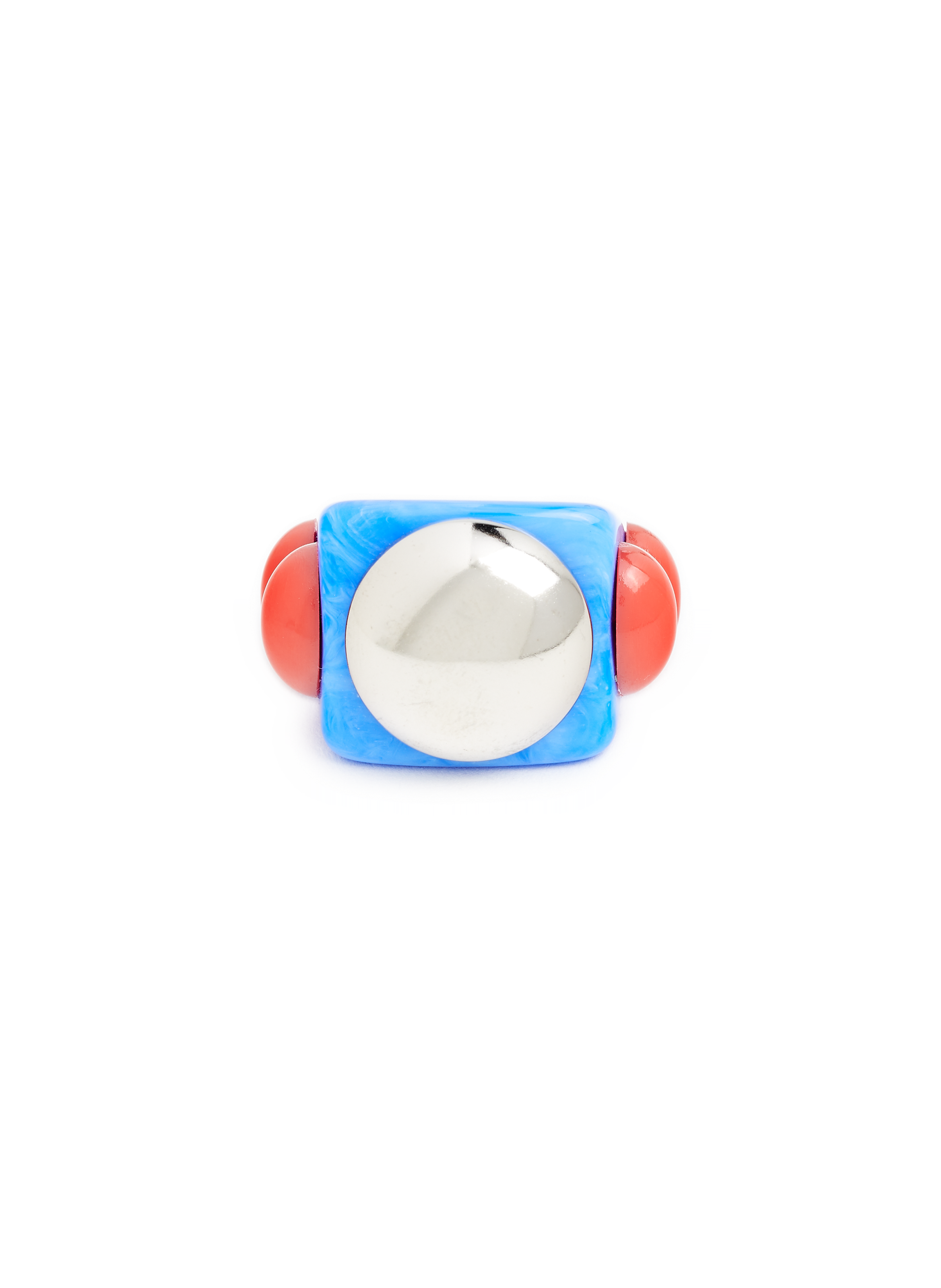 Prinzessin Spiegel Ring LA MANSO Blau