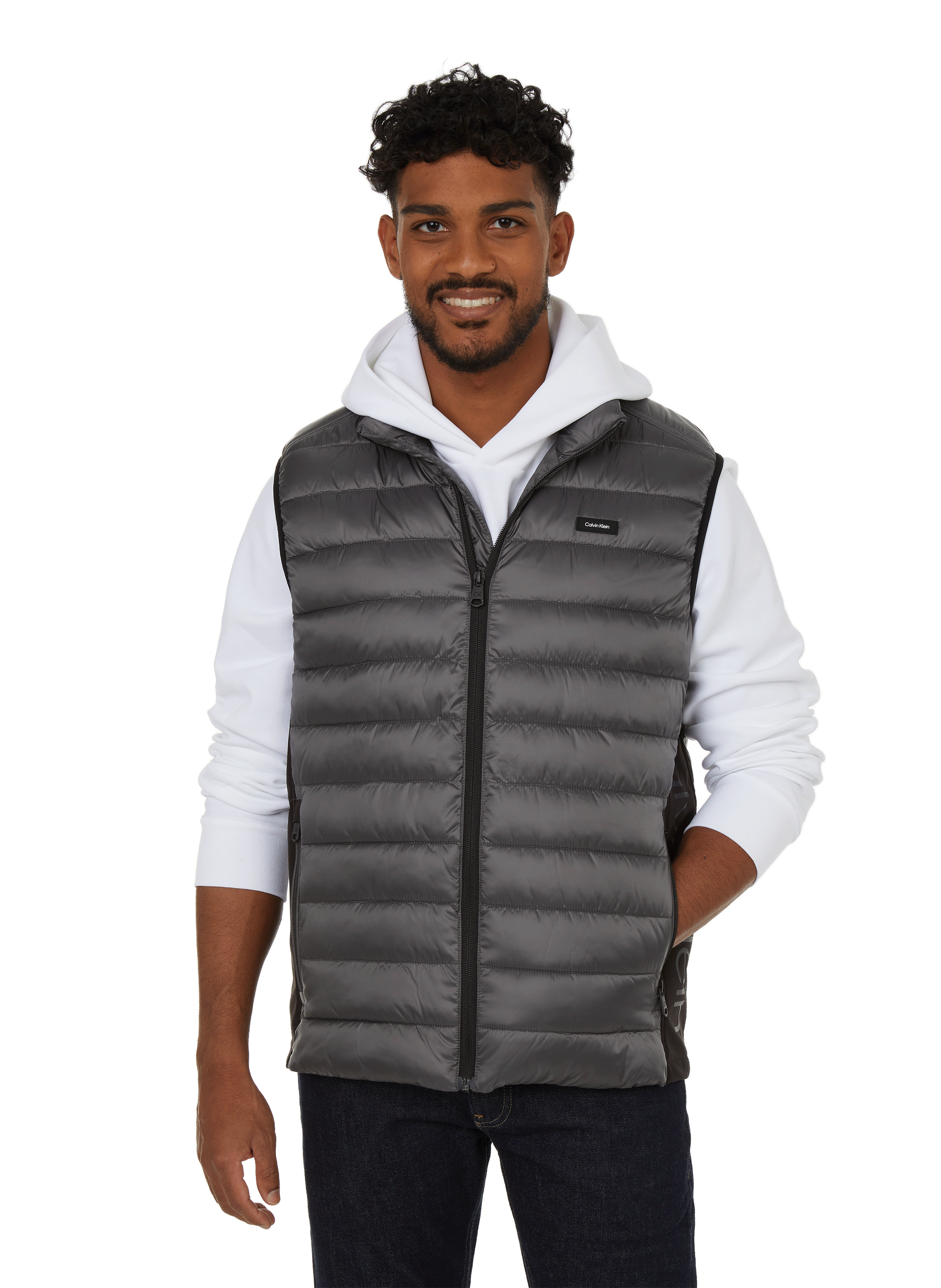 Doudoune sans manches en polyester recyclé