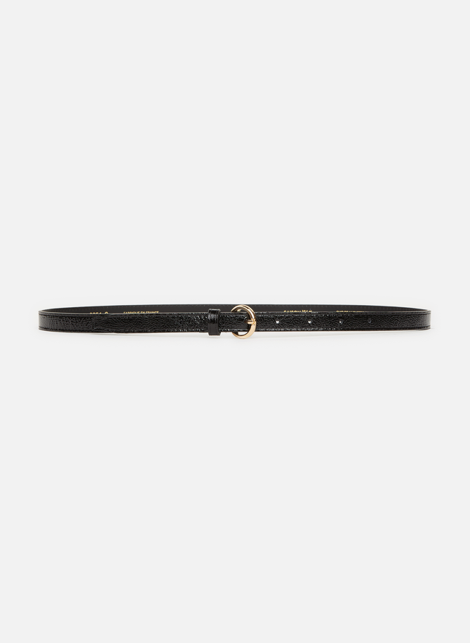 Slim patent leather belt  SAISON 1865