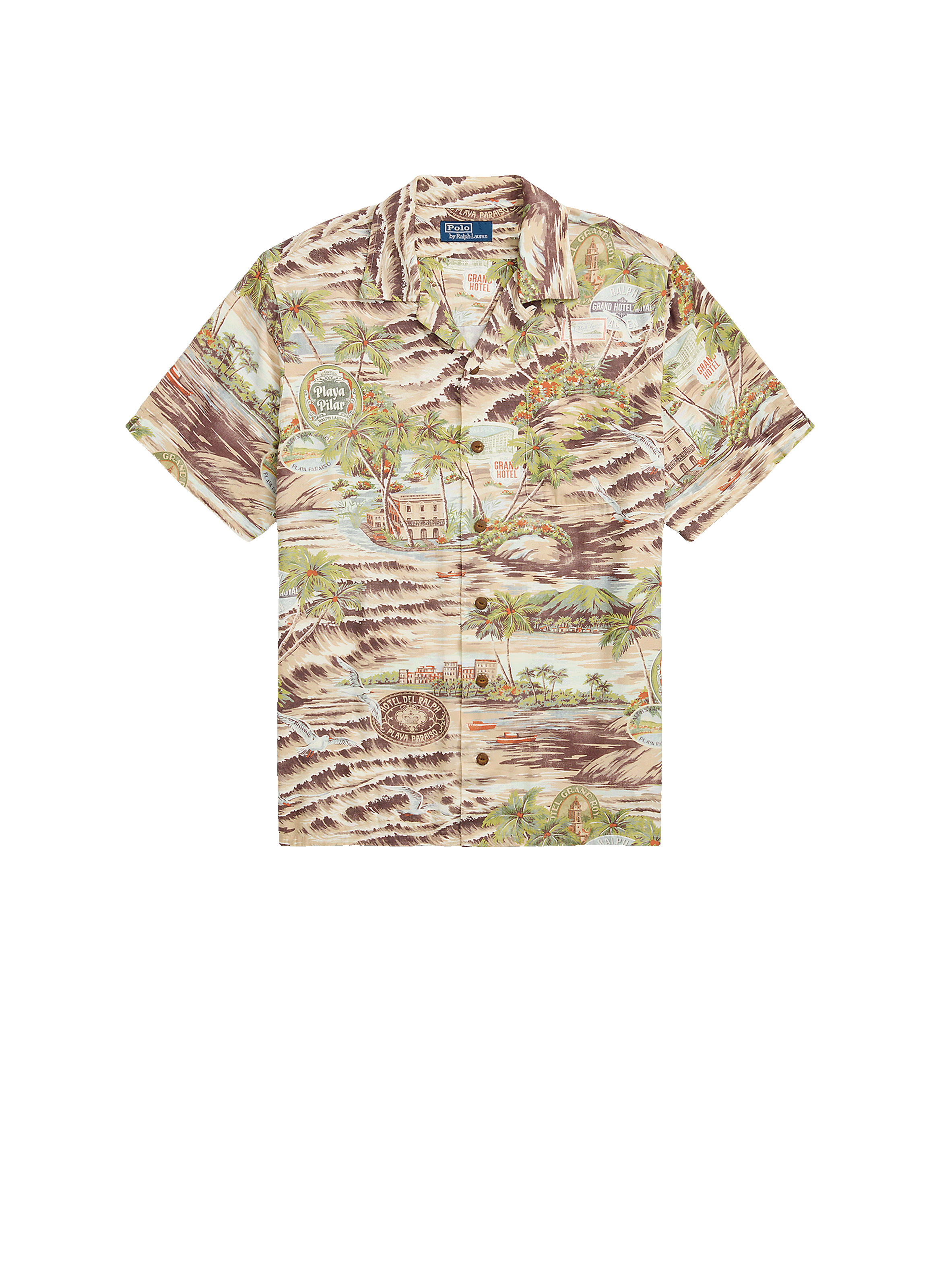  Printed cotton shirt POLO RALPH LAUREN Multicolour