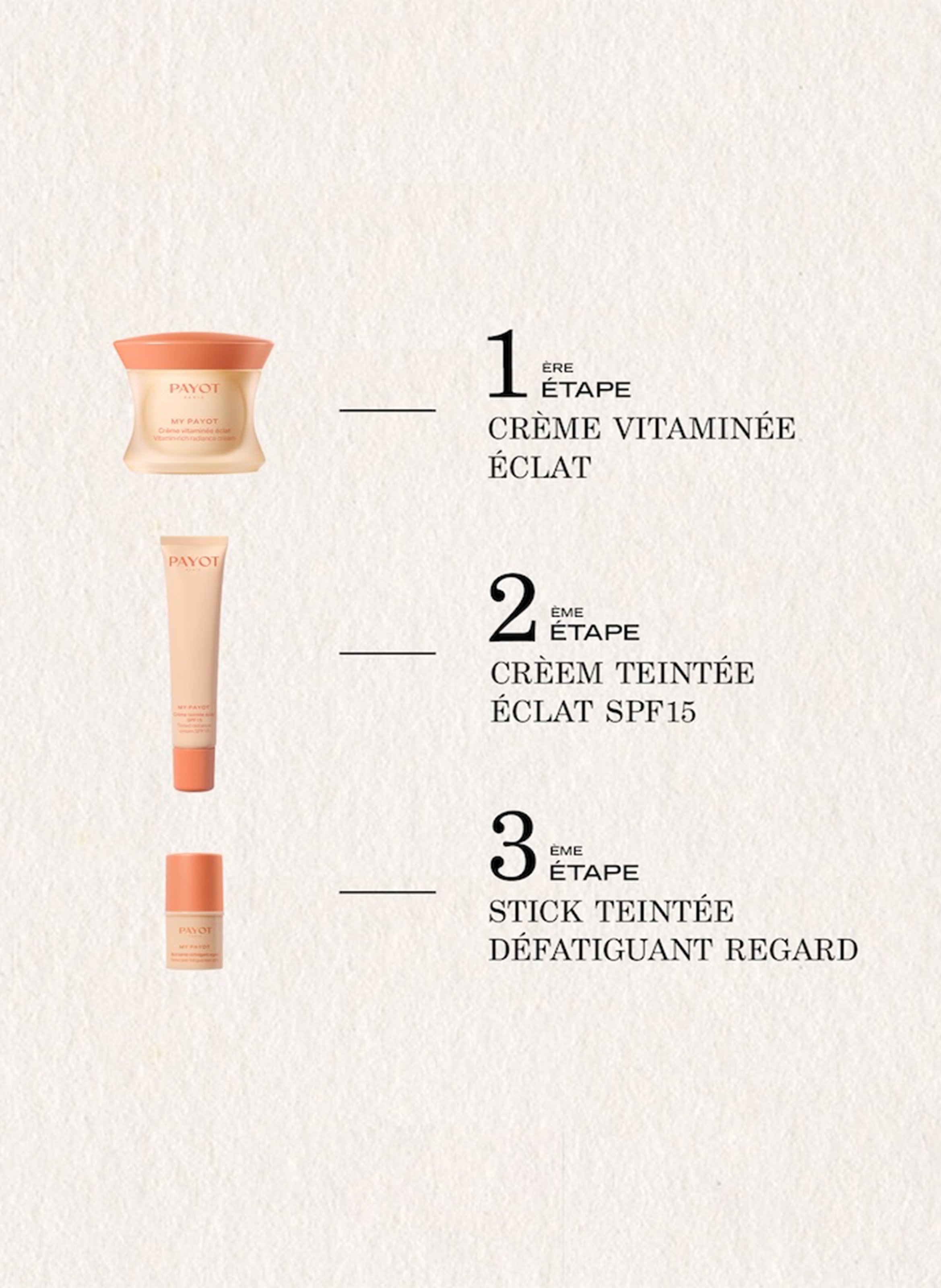 Tinted eye de-puffing stick PAYOT No color